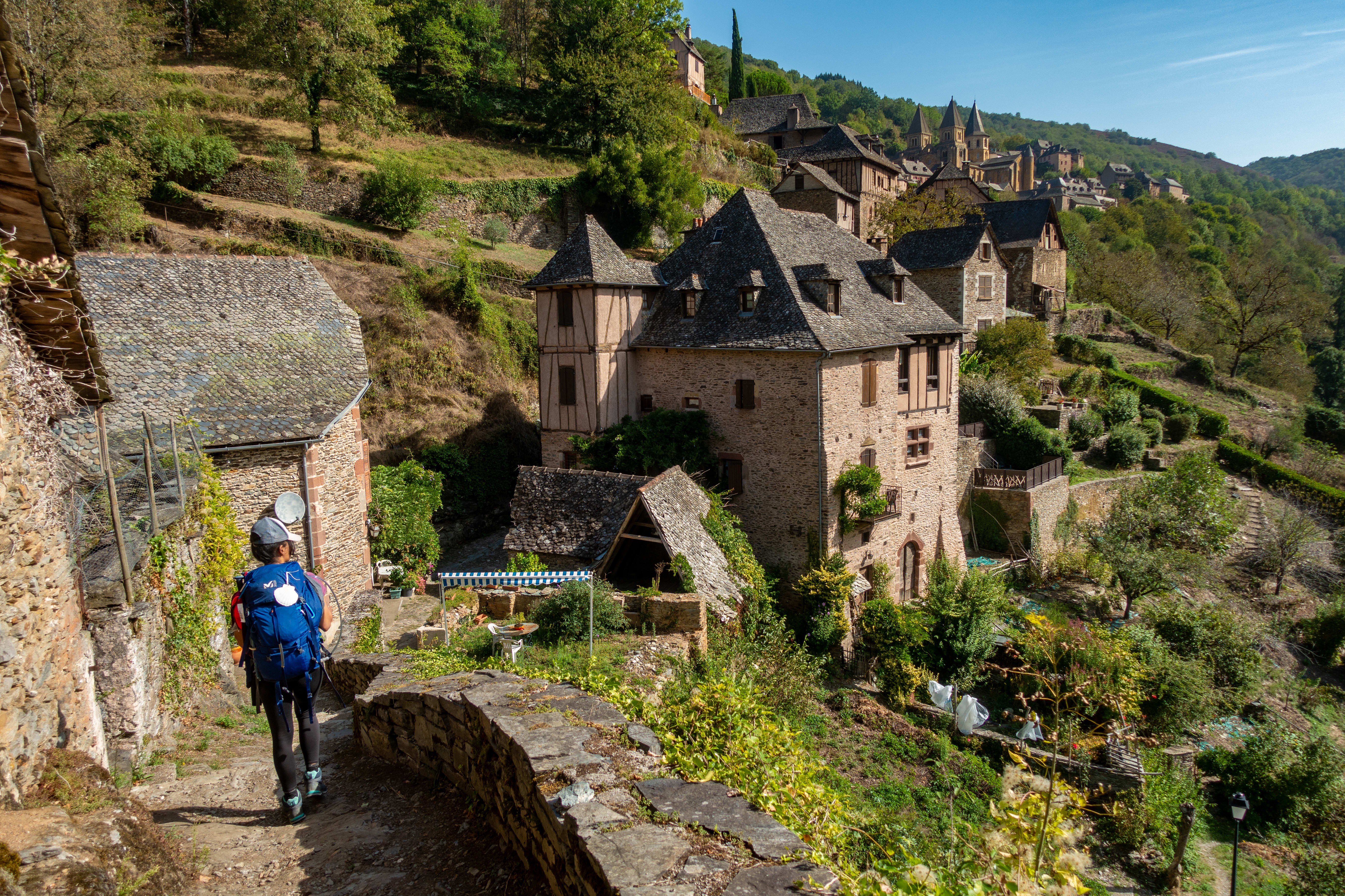 Image Chemin de Compostelle, Conques - Cahors par Rocamadour