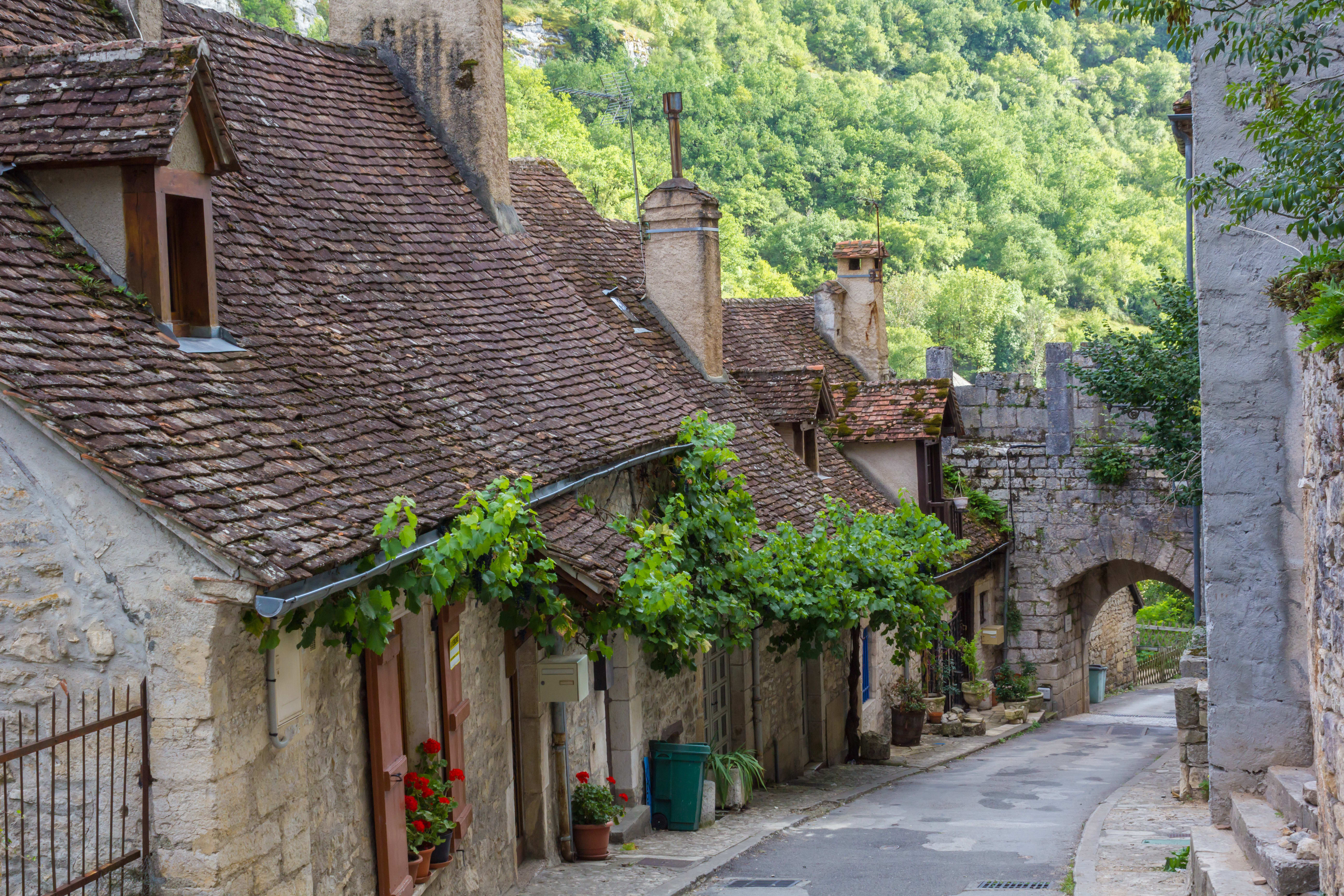 Image Chemin de Compostelle, Conques - Cahors par Rocamadour