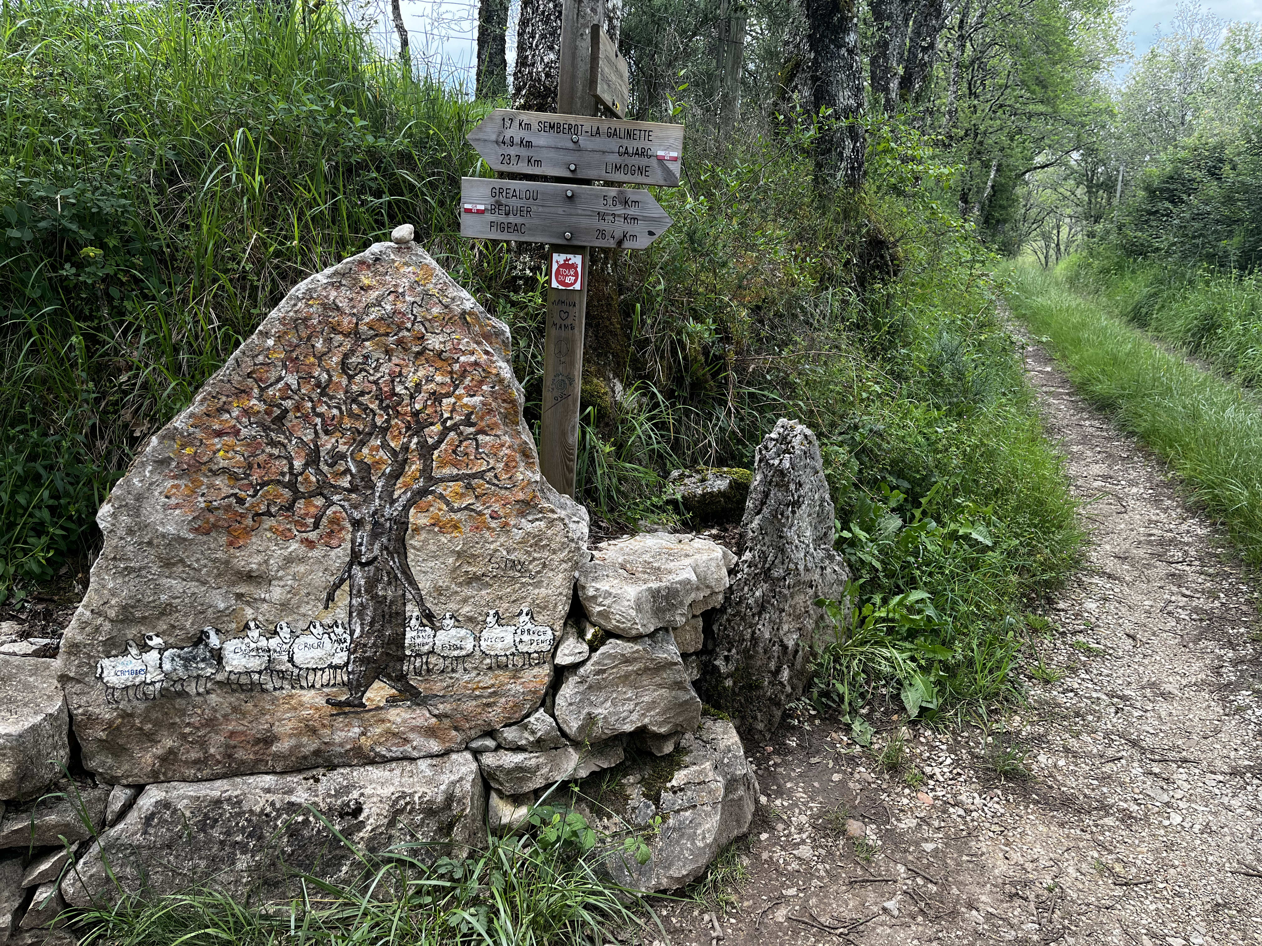 Image Chemin de Compostelle, Conques - Cahors par la Vallée du Celé
