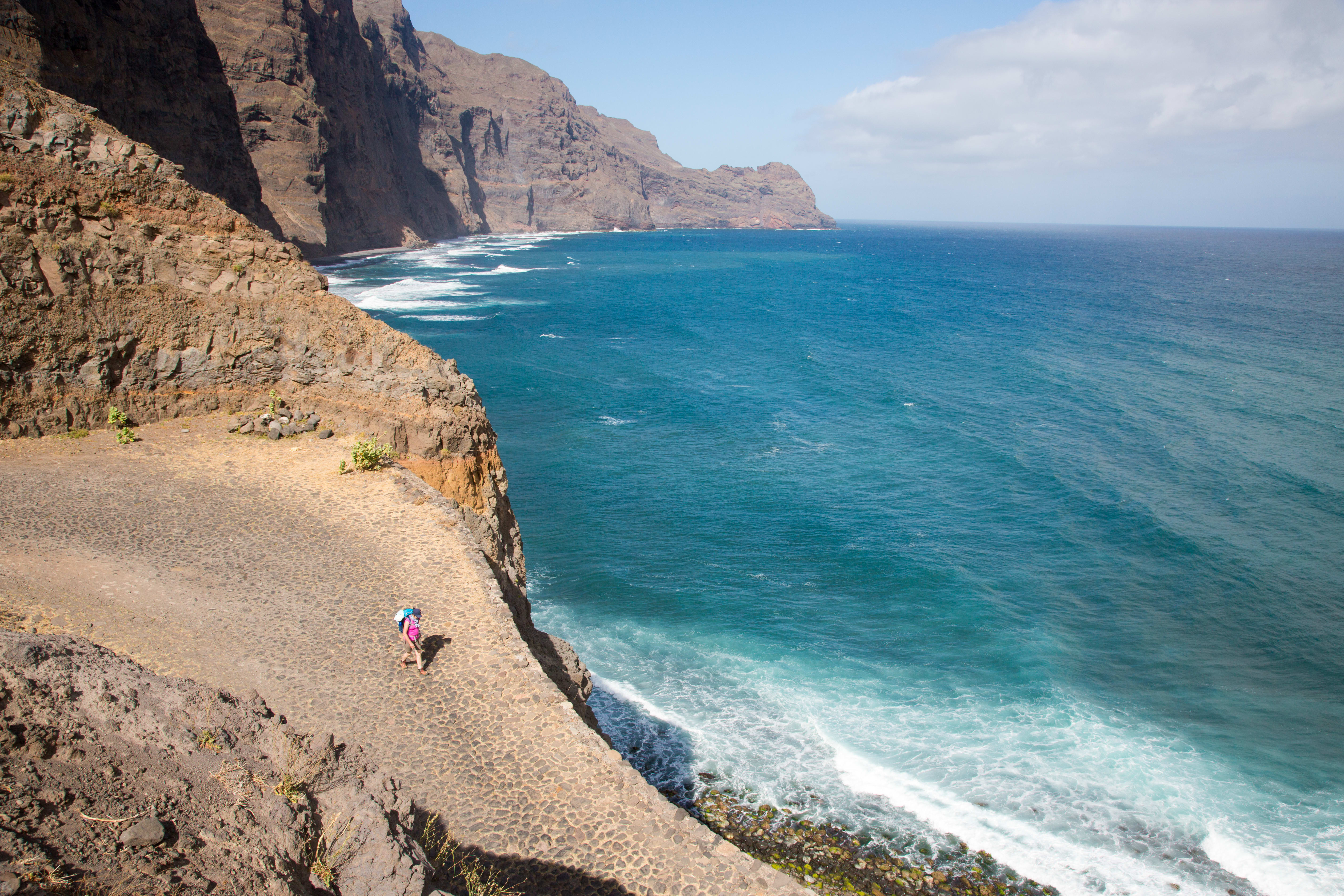 Image Santo Antao, du côté vert au côté sec