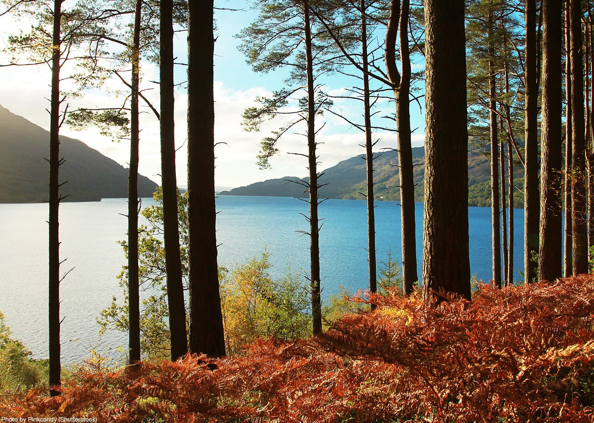 Image Ecosse, lacs et vallées à vélo