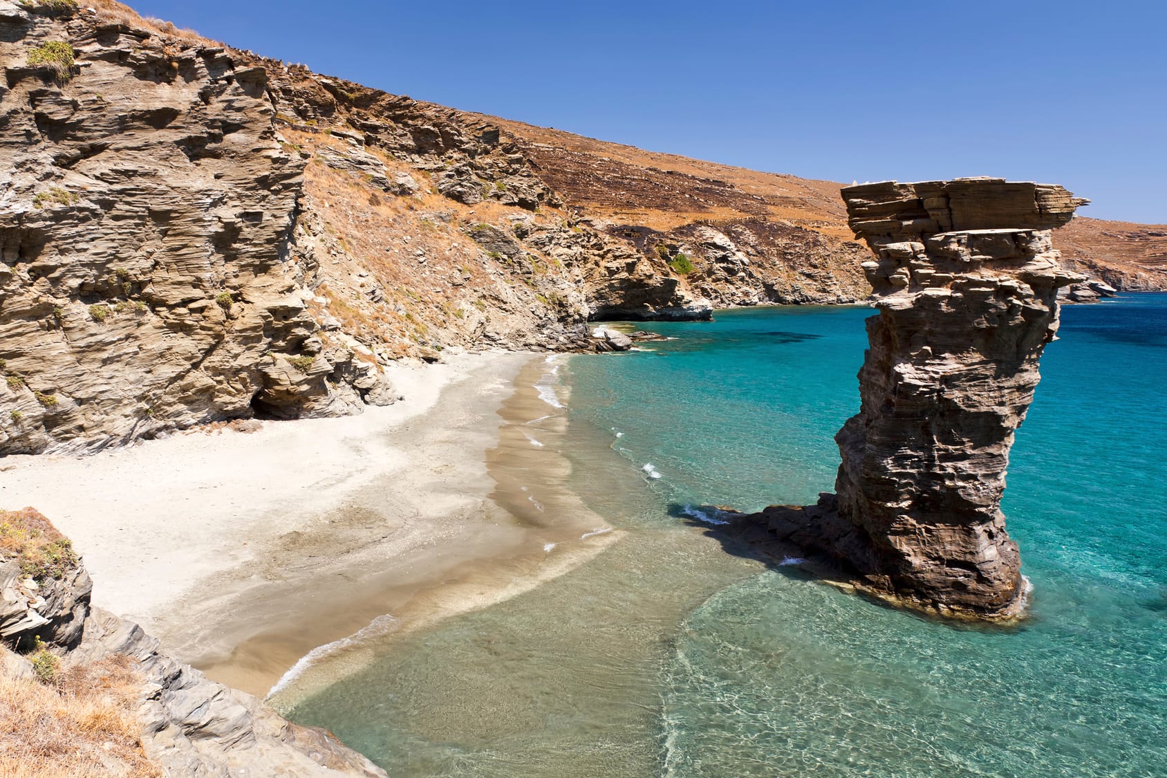 Image Cyclades : Tinos, Andros ; authentiques et tranquilles