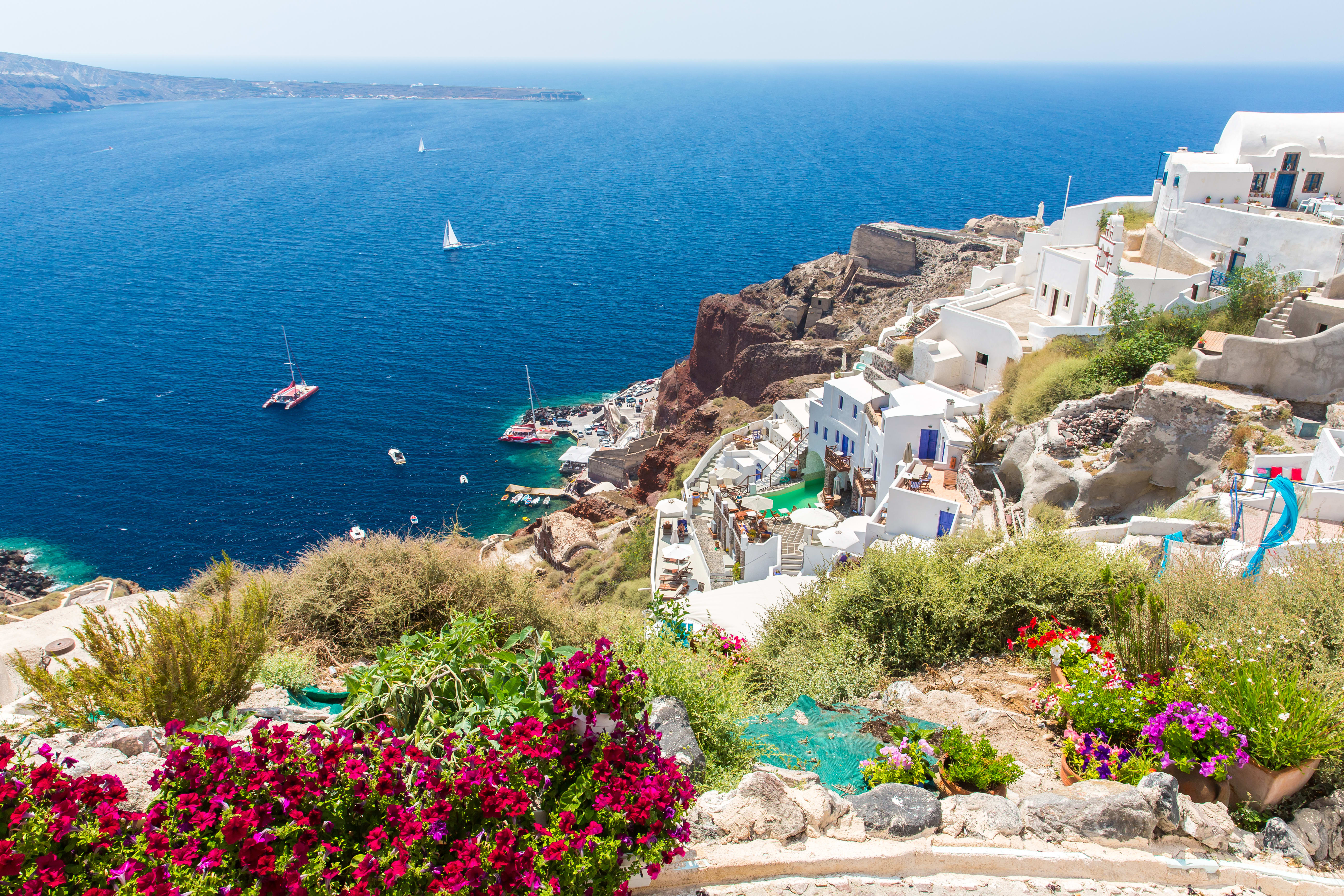 Image Les Cyclades - Santorin, Naxos en famille