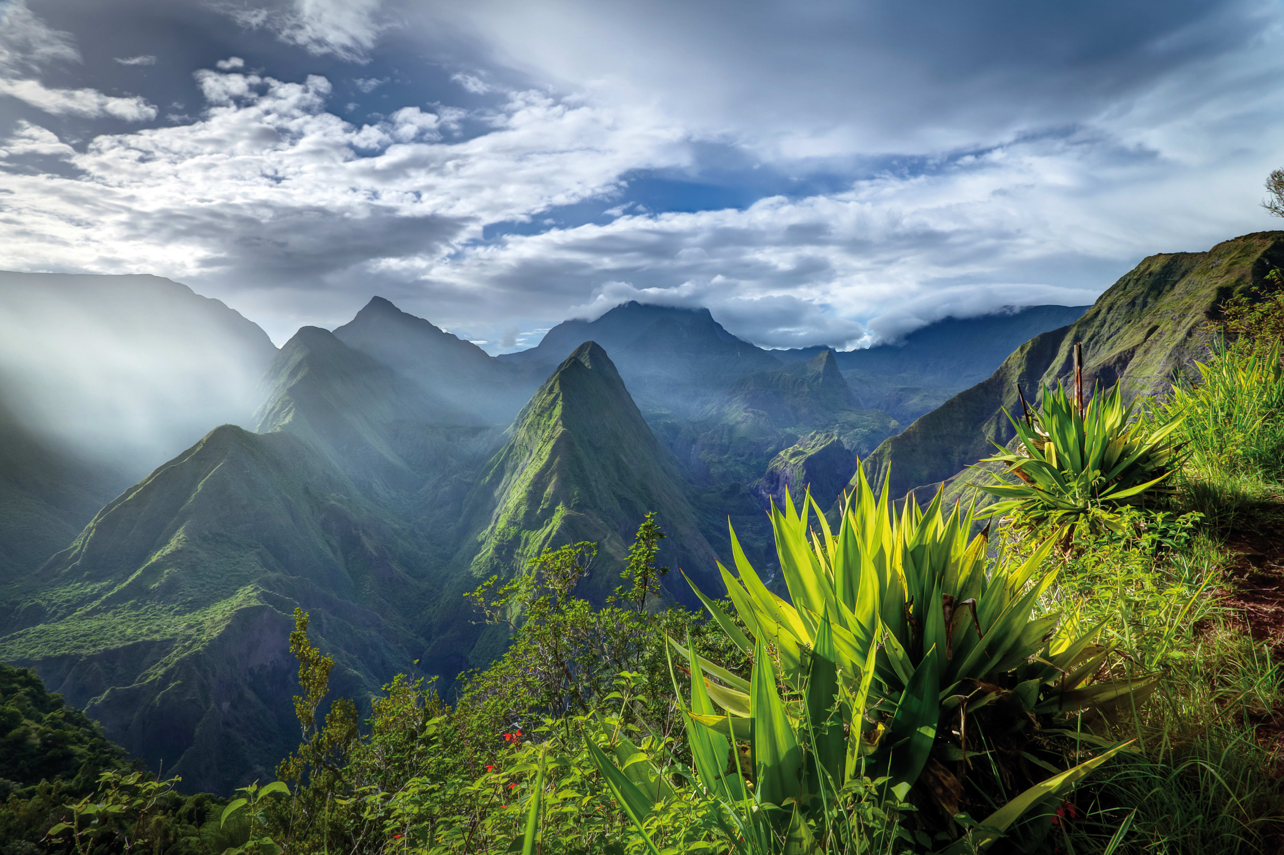 Image Volcan et lagon