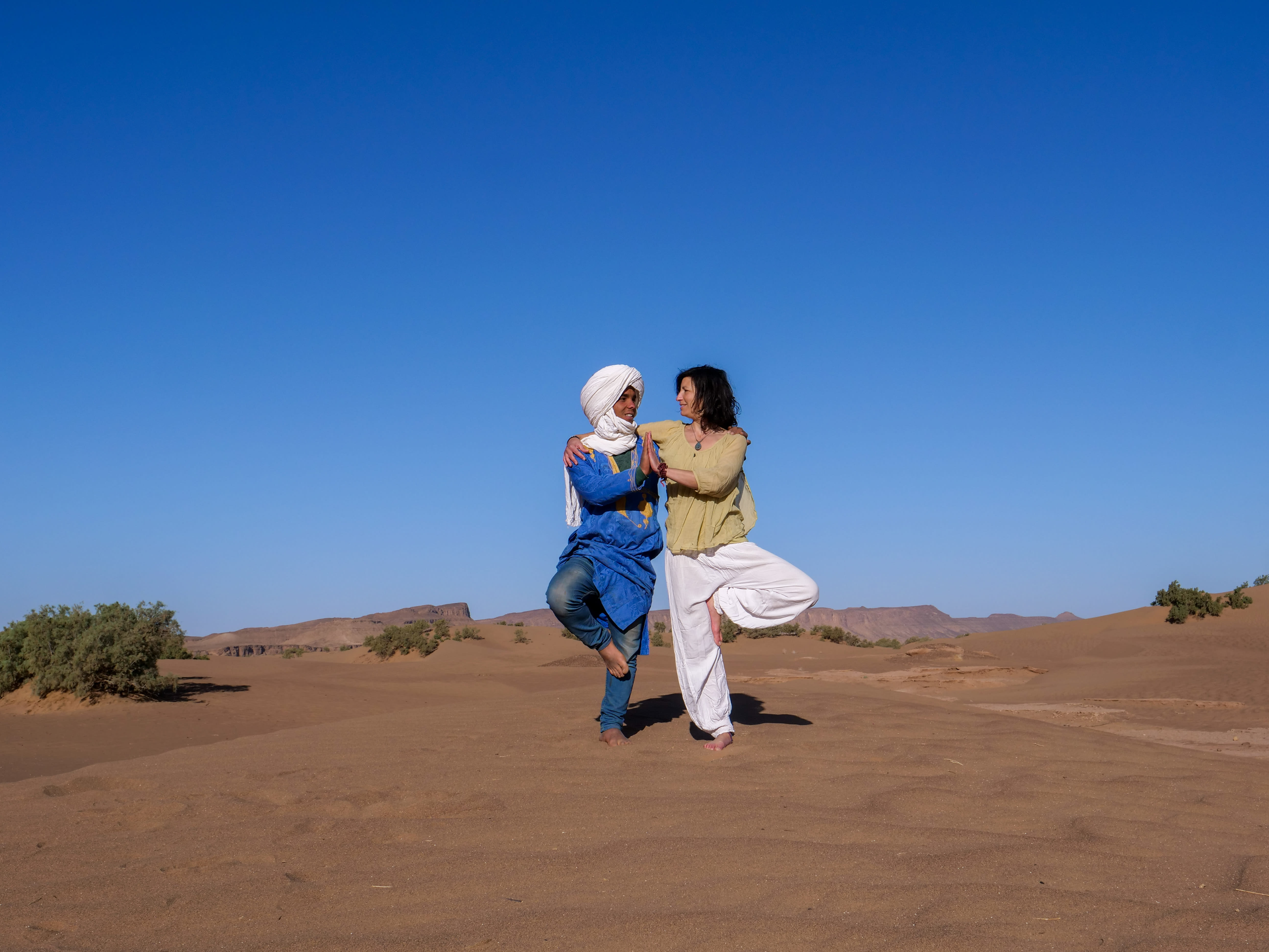 Trek - Randonnée et yoga dans le désert marocain