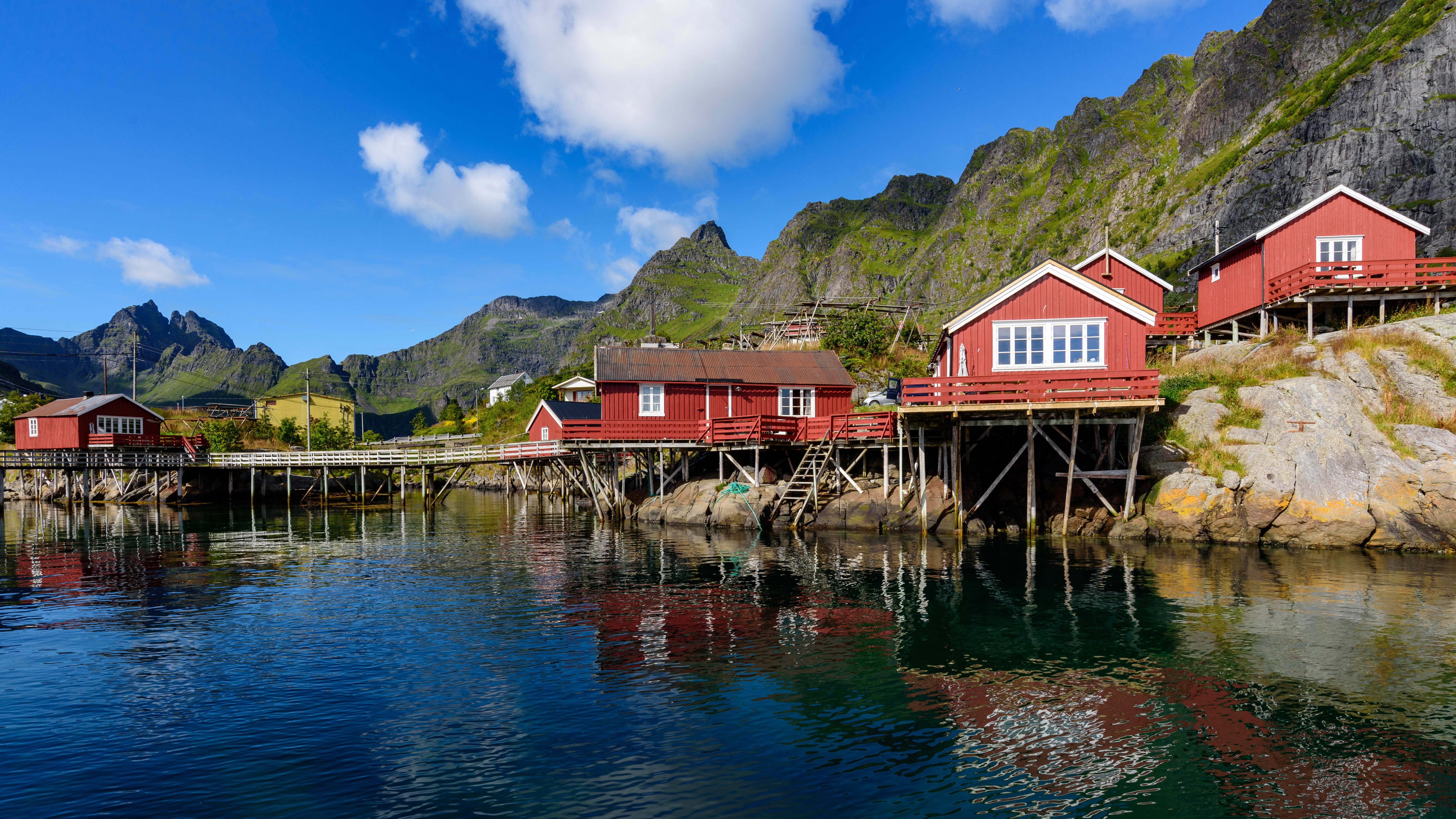 Image Sommets et crêtes des îles Lofoten