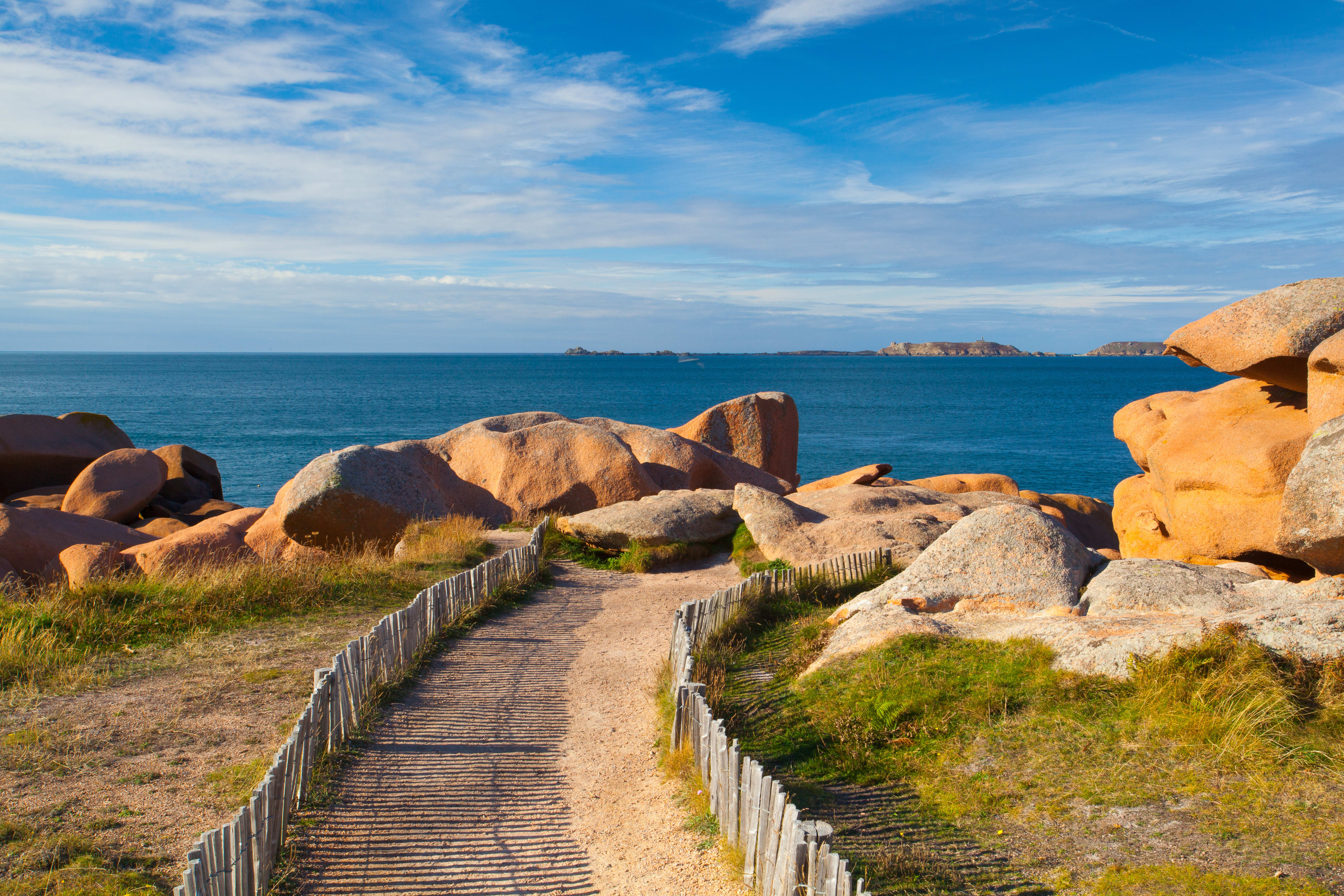 Image La Côte de Granit Rose et l'île de Bréhat à vélo