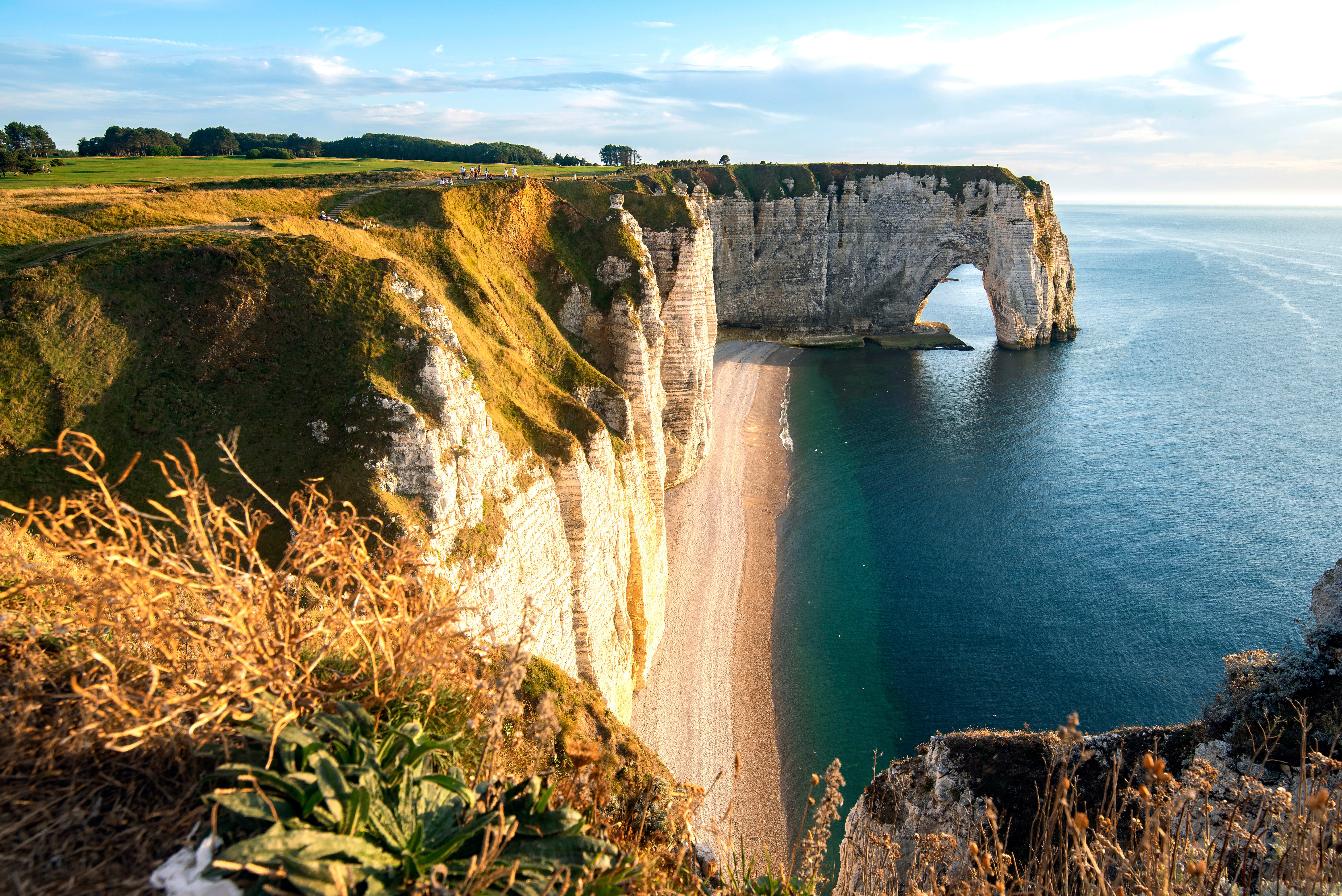 La Côte d'Albatre, randonnée de Dieppe à Etretat