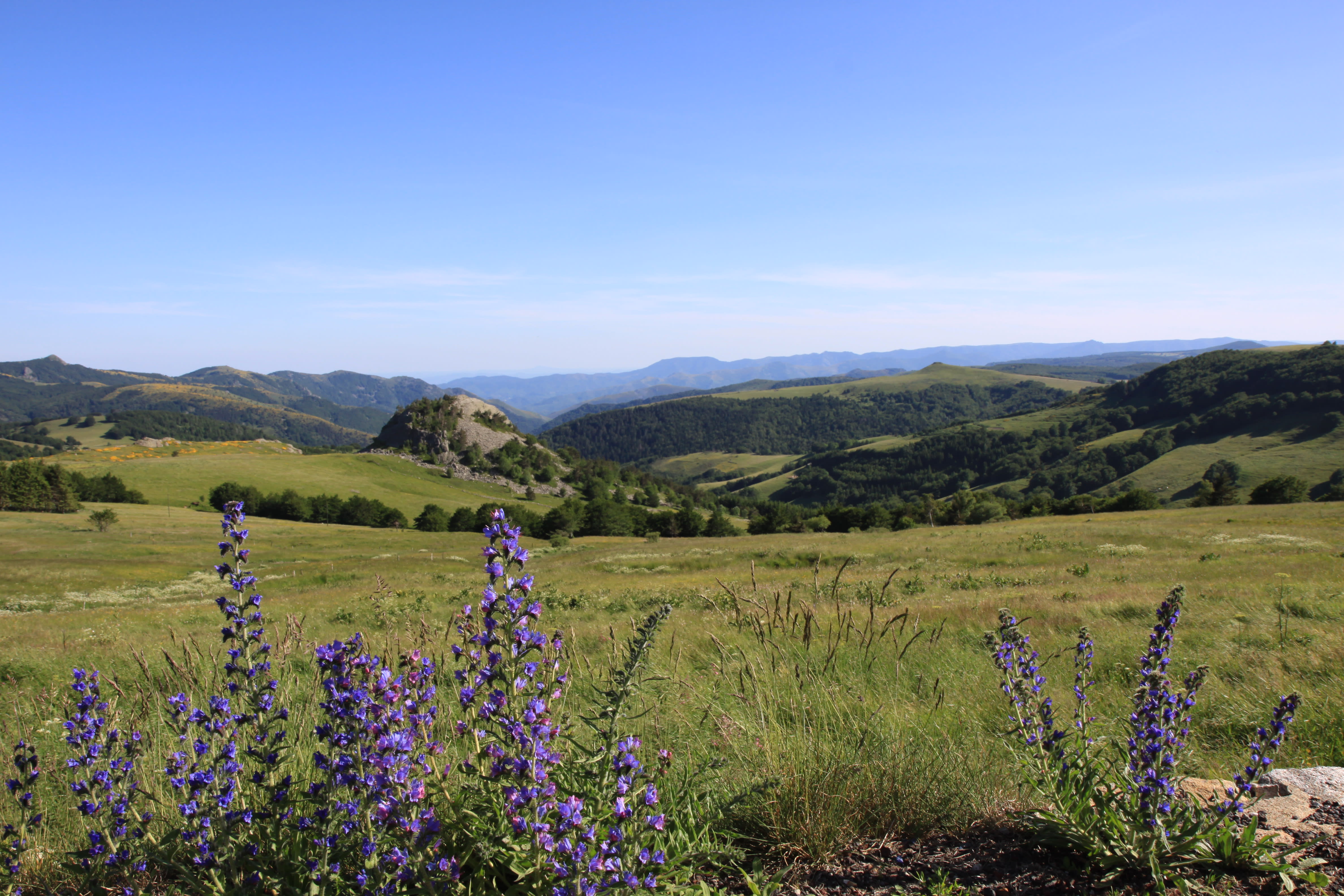 Ardèche, Le Mont Mézenc et la source de la Loire