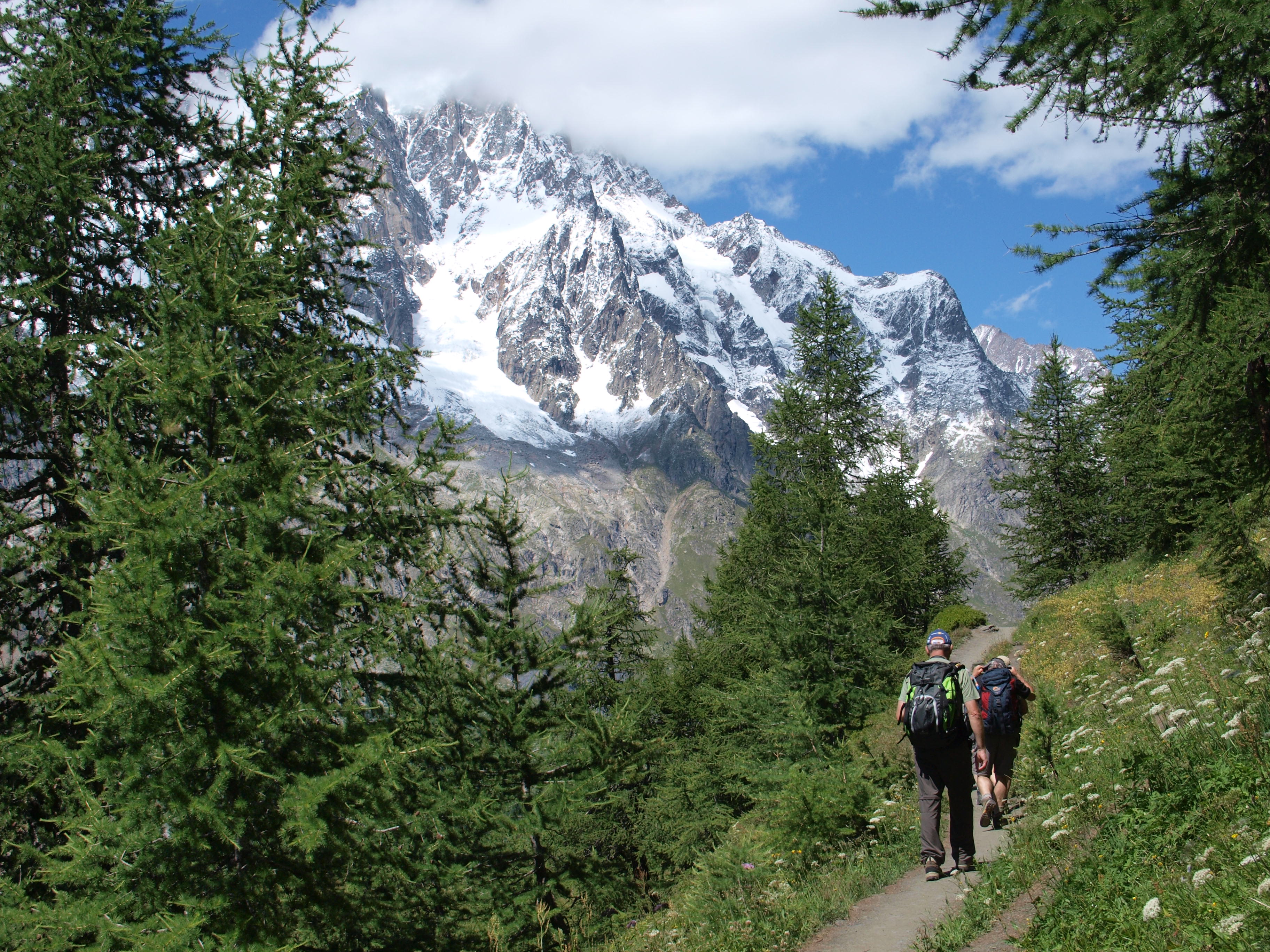 Le Tour du Mont Blanc, partie Sud