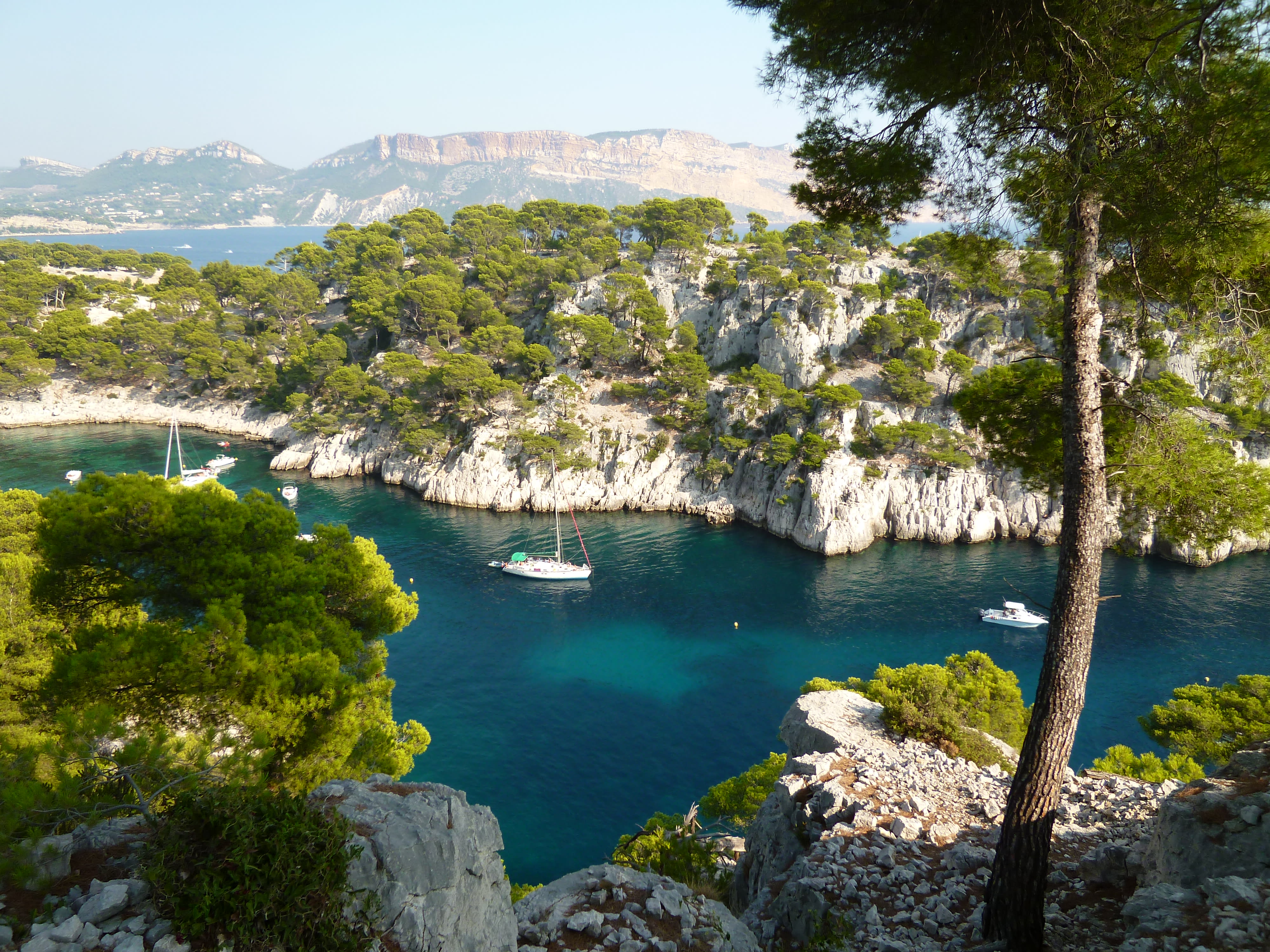 Image Provence du massif de la Sainte Victoire aux Calanques de Cassis
