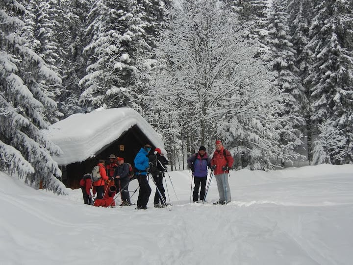 Image Raquettes et détente dans le Jura