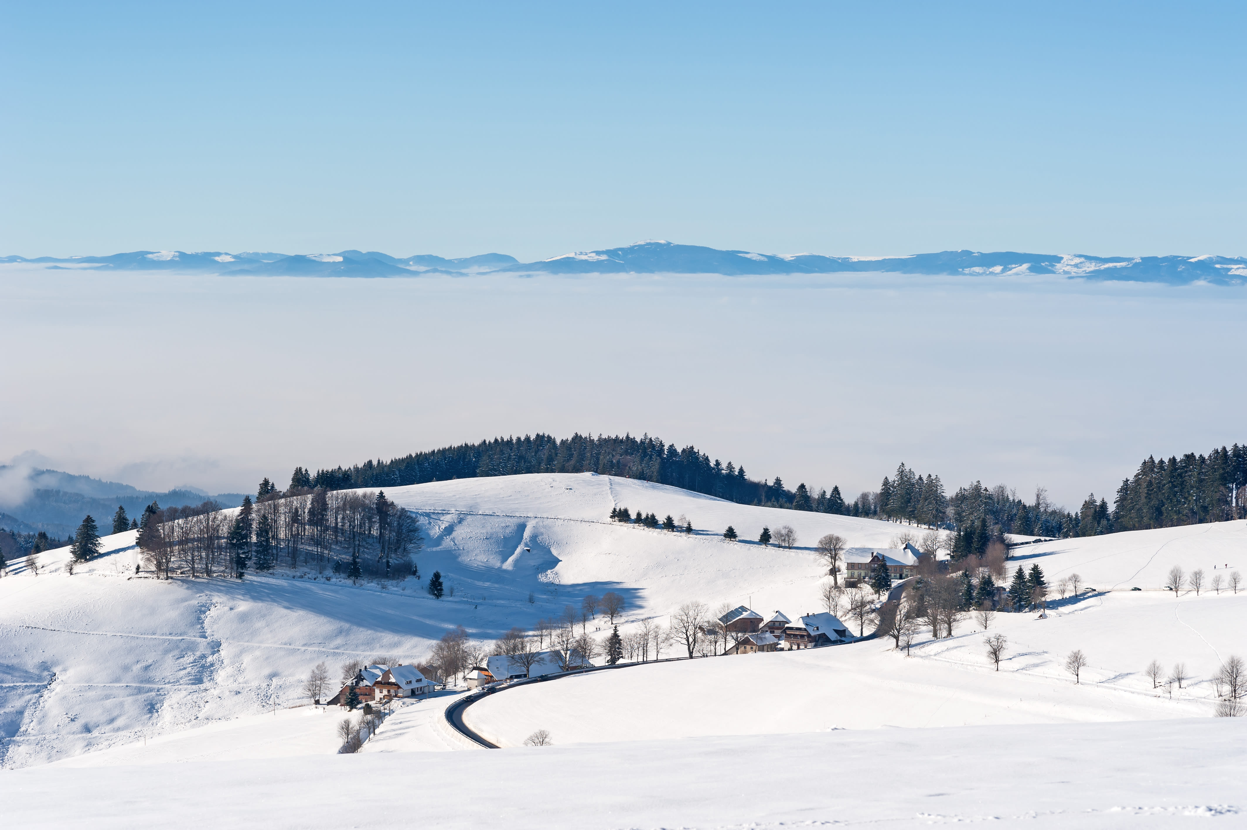Voyage en raquette - Réveillon raquettes dans les Vosges, au pays du Lac Blanc