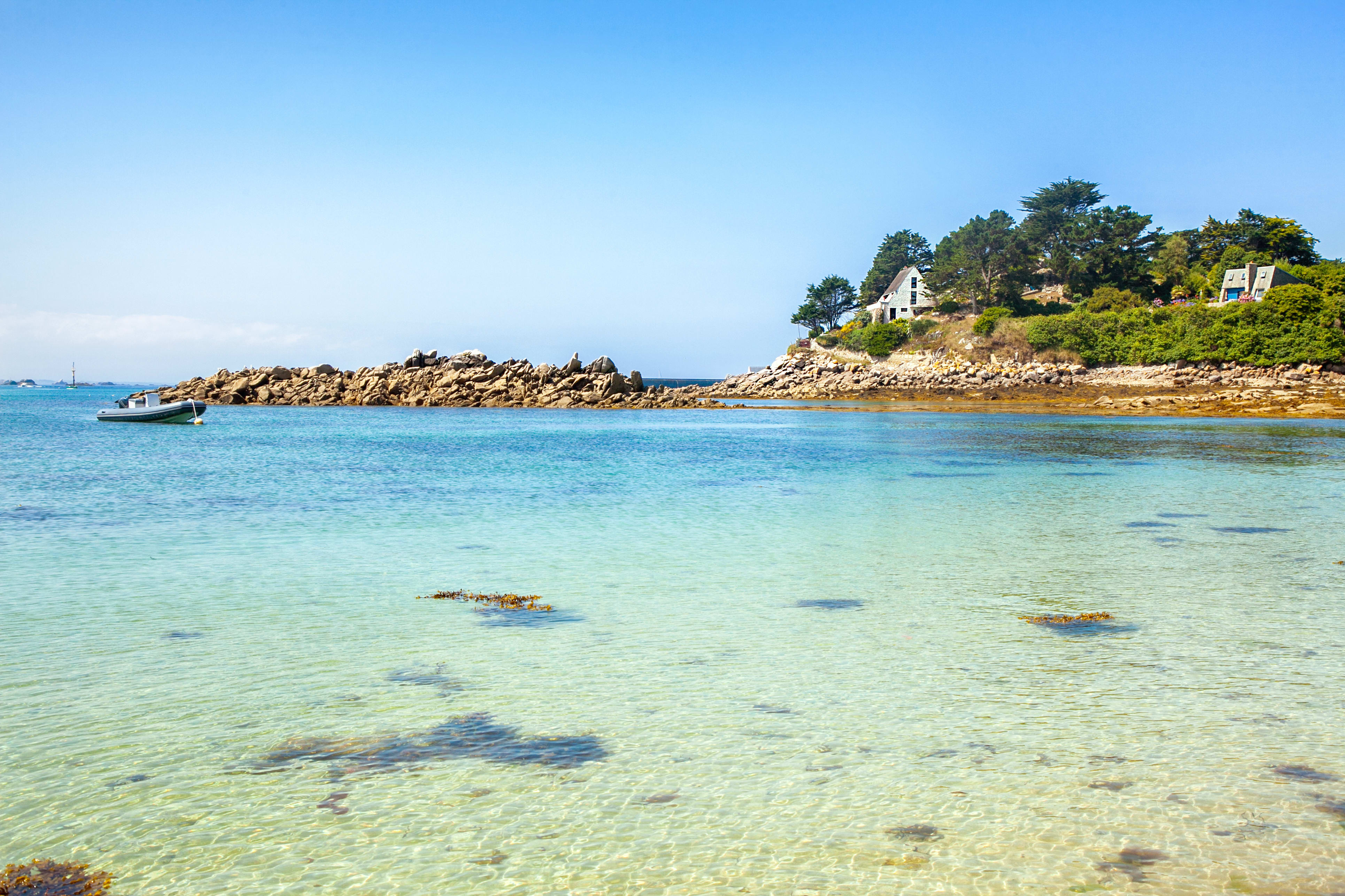 Image Roscoff - Ile de Batz, Remise en forme