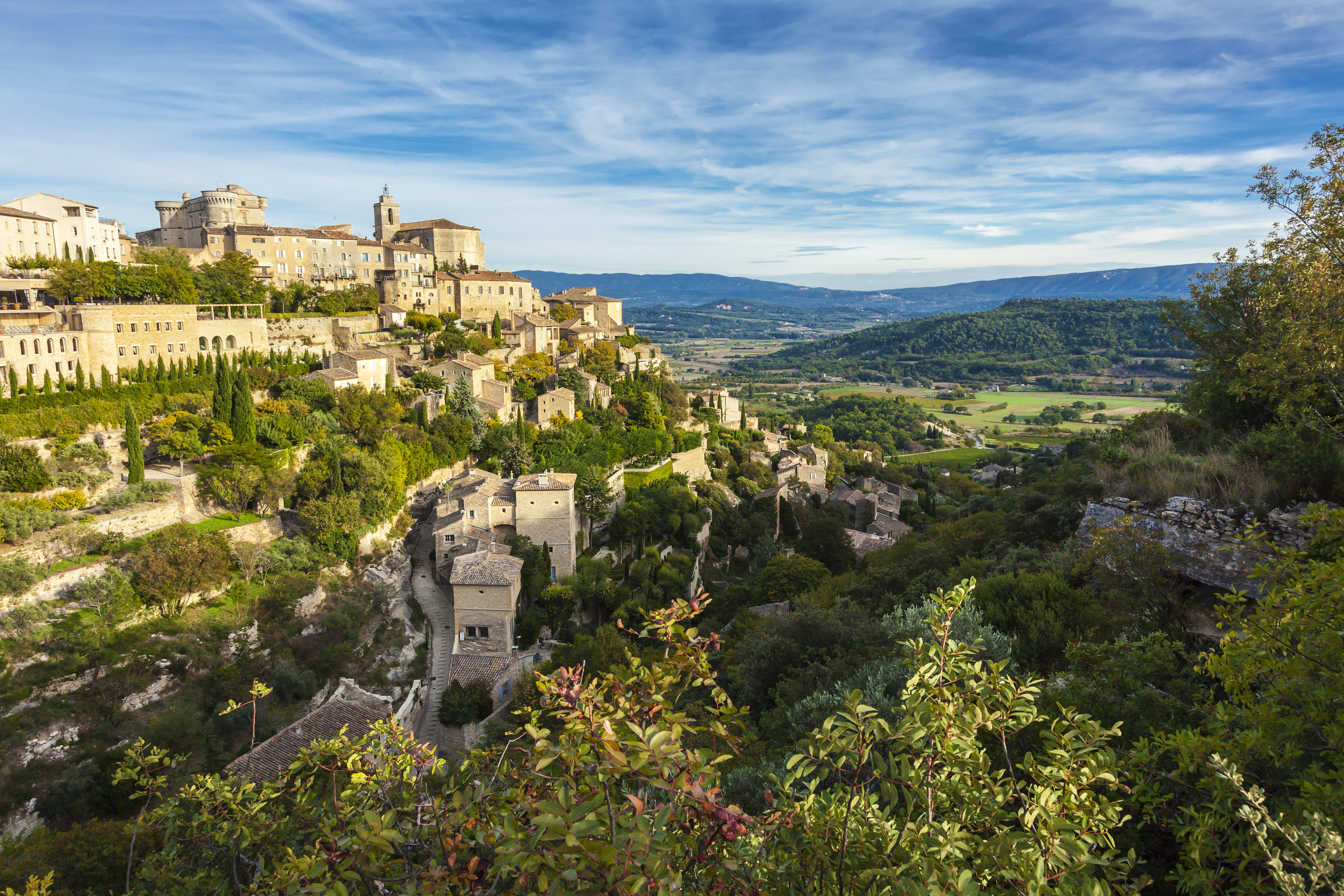 Image Luberon, villages et combes secrètes