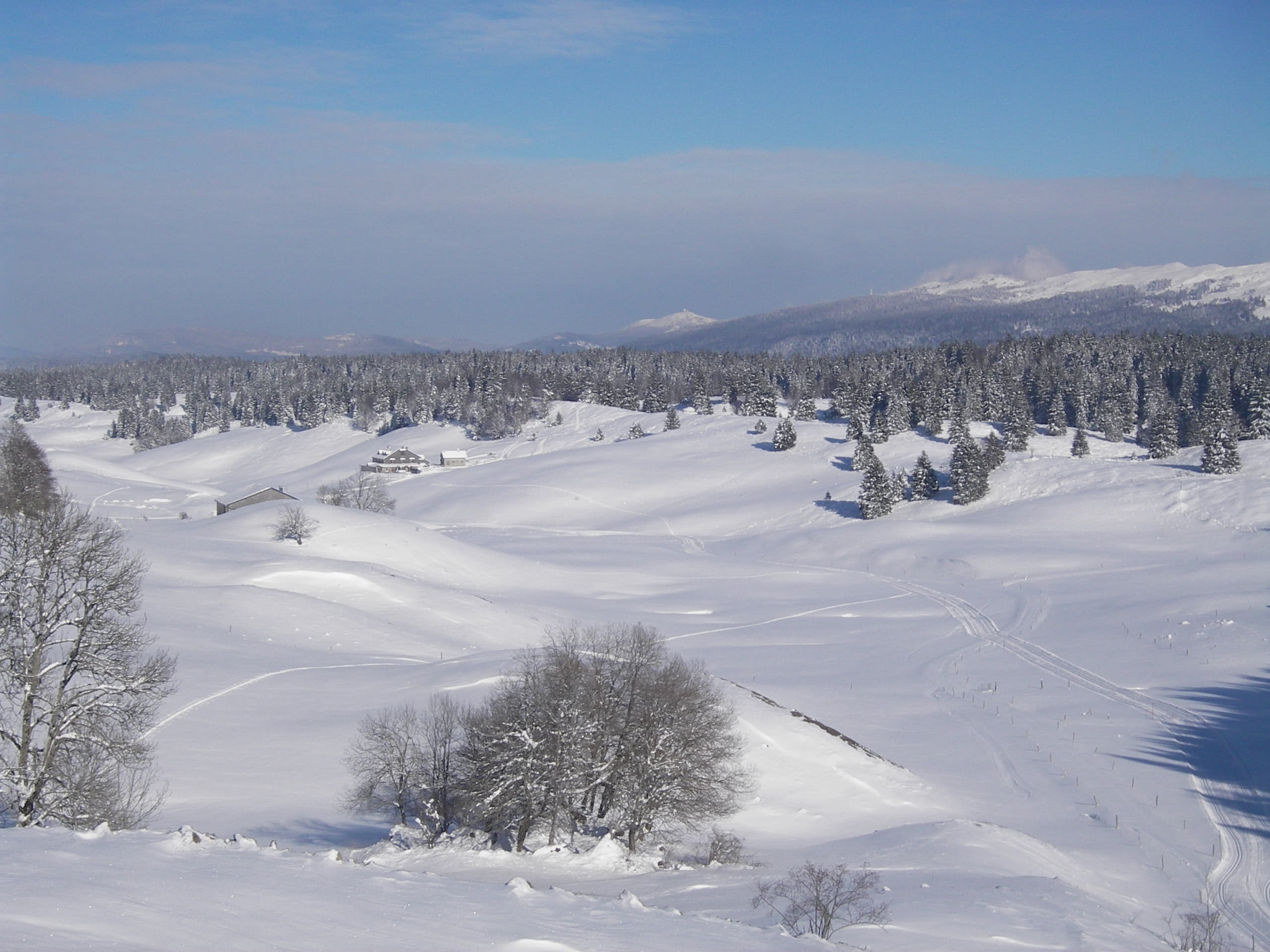 Image La grande traversée du Jura en raquettes