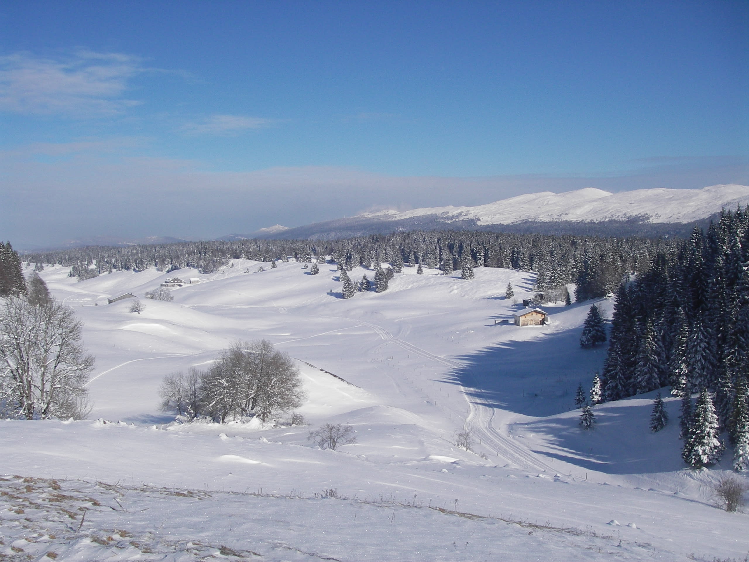 Image La grande traversée du Jura en raquettes