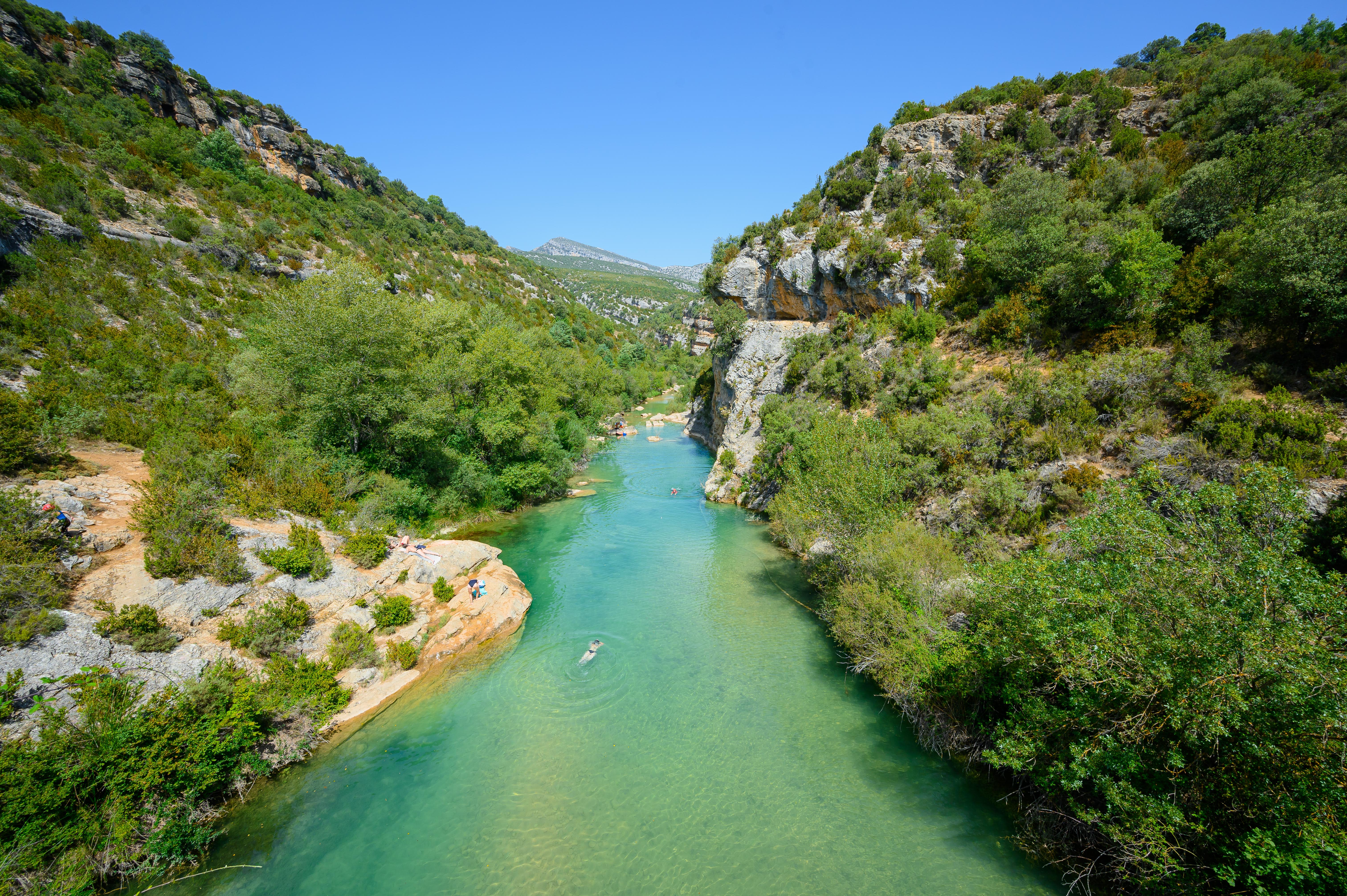 Les sentiers de la Guara, d'Alquezar au Mascun