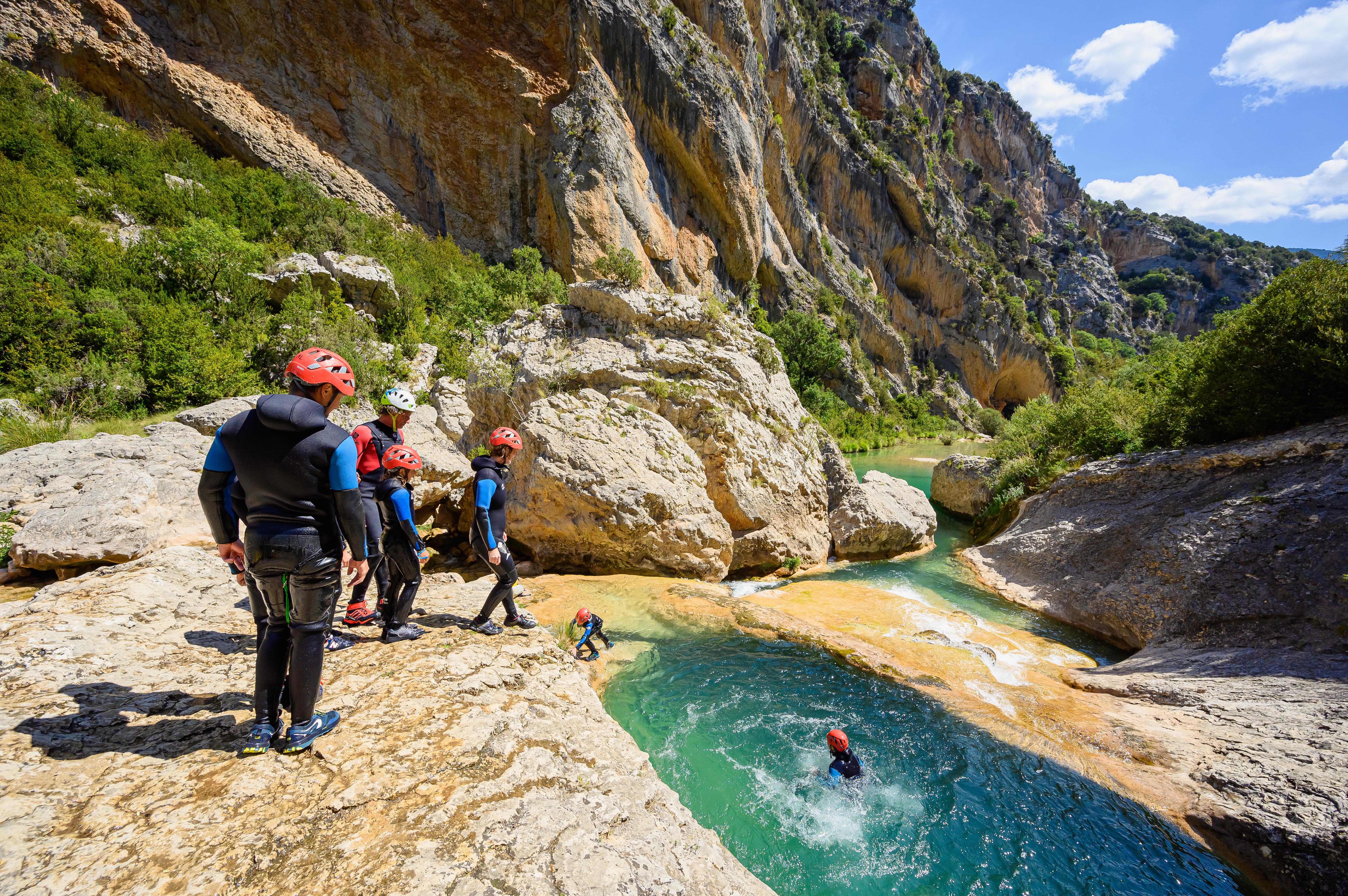 Image Les canyons de la Sierra de Guara, Programme Aventure