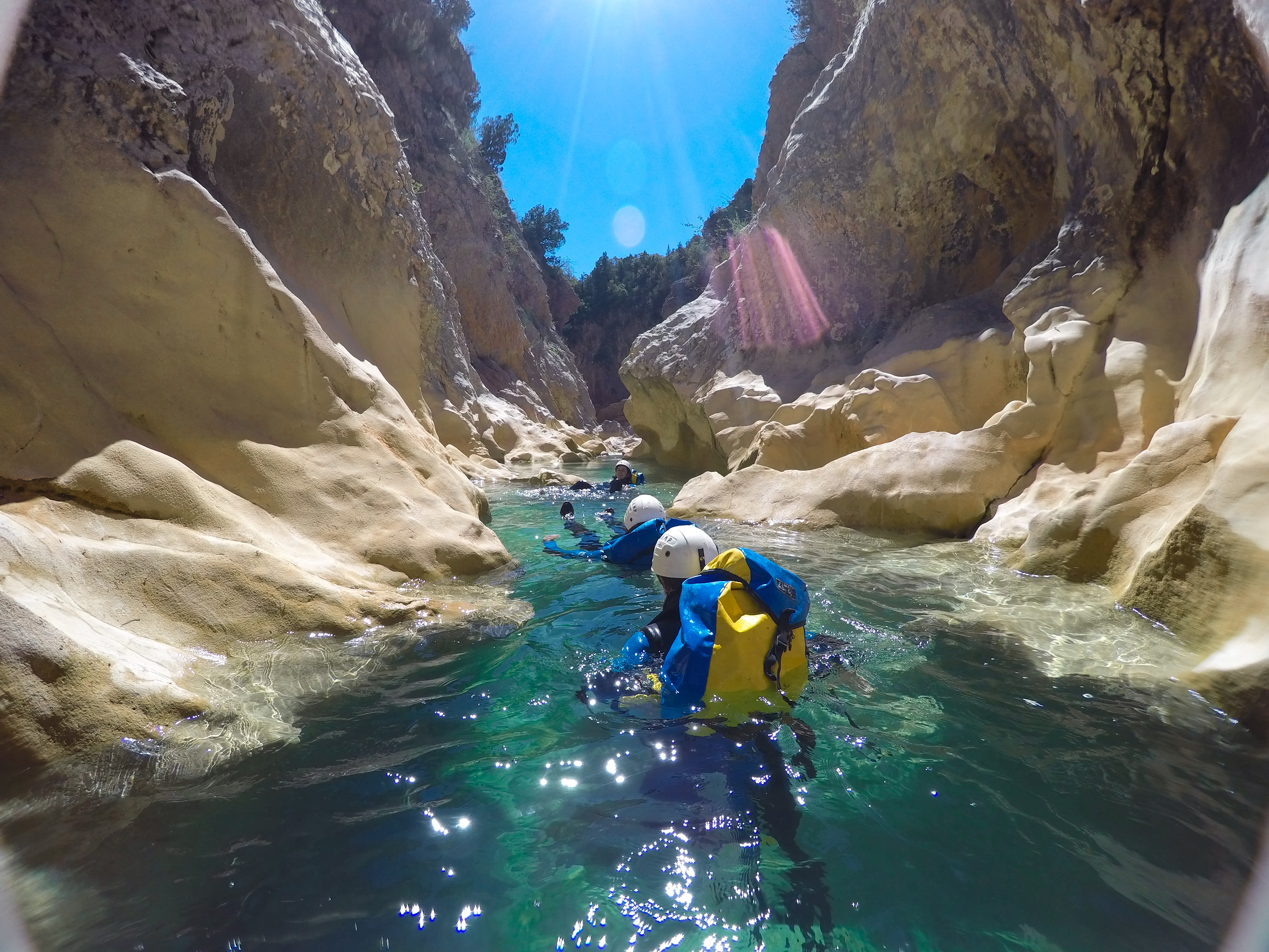 Canyons en famille dans la Sierra de Guara