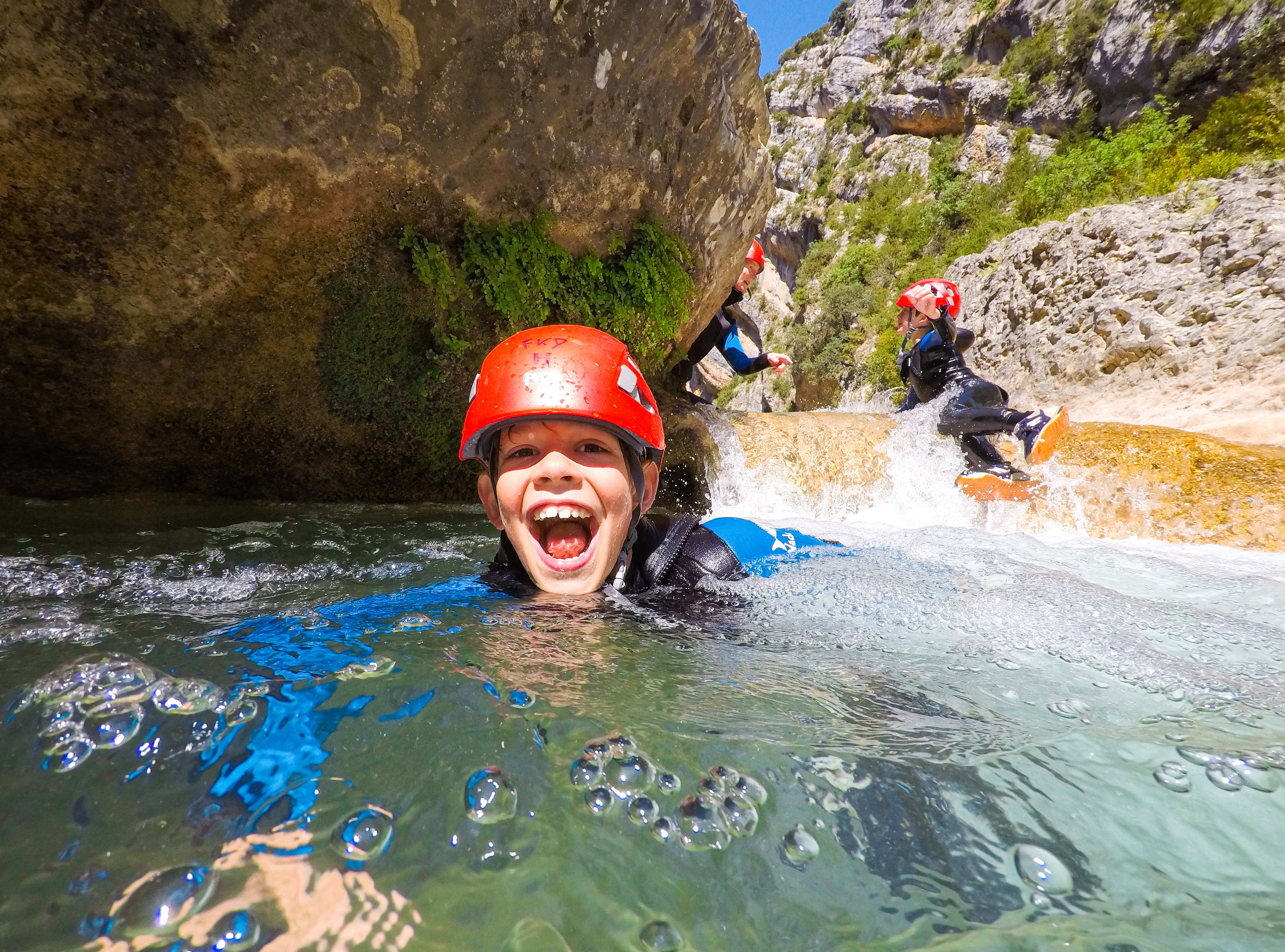 Trek - Guara l\'aqua-ludique, balades canyoning en version confort!
