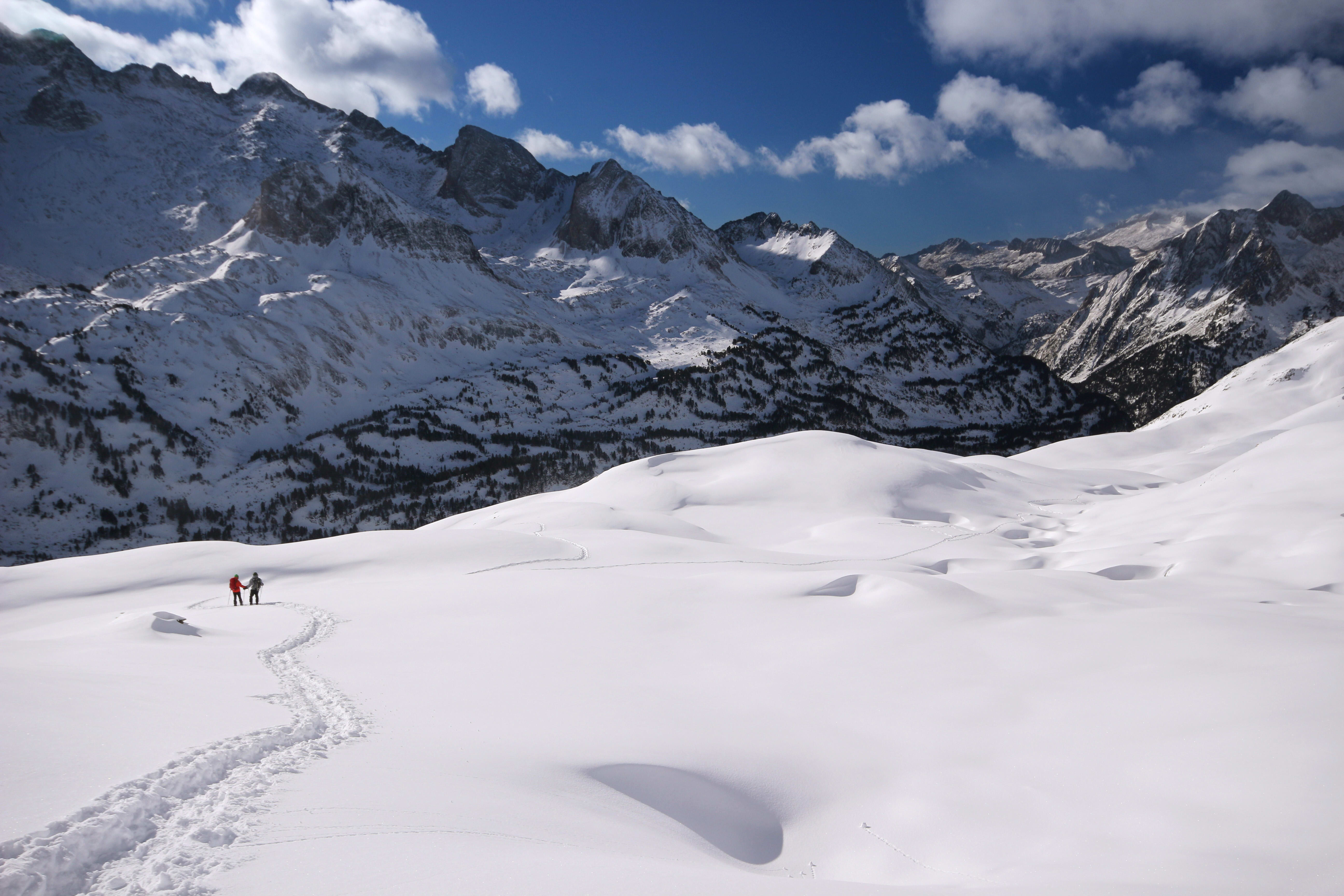 Image Séjour nordique dans les Pyrénées aragonaises : ski de fond et raquettes