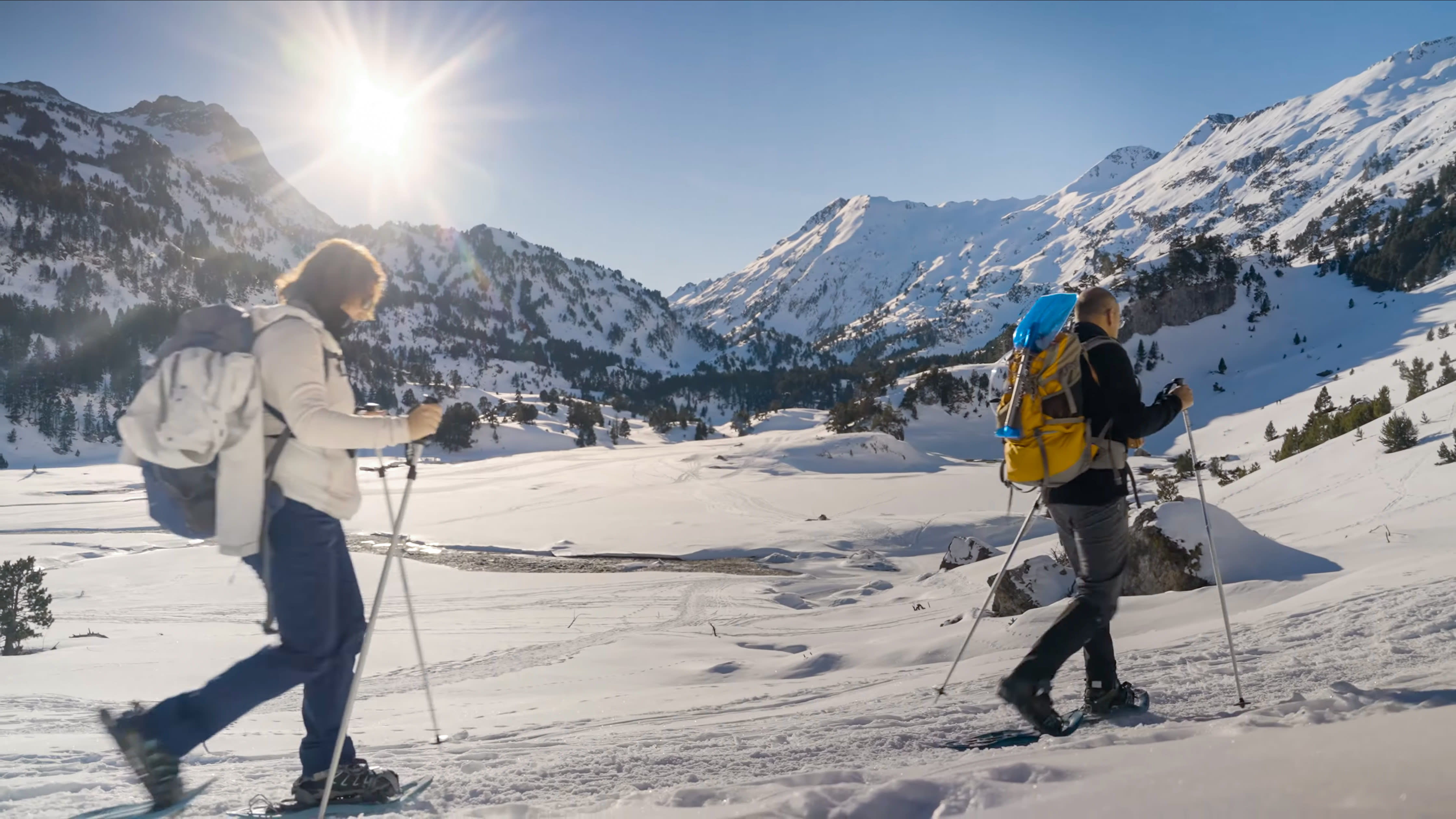 Image Benasque : raquettes et confort au pied de  l'Aneto