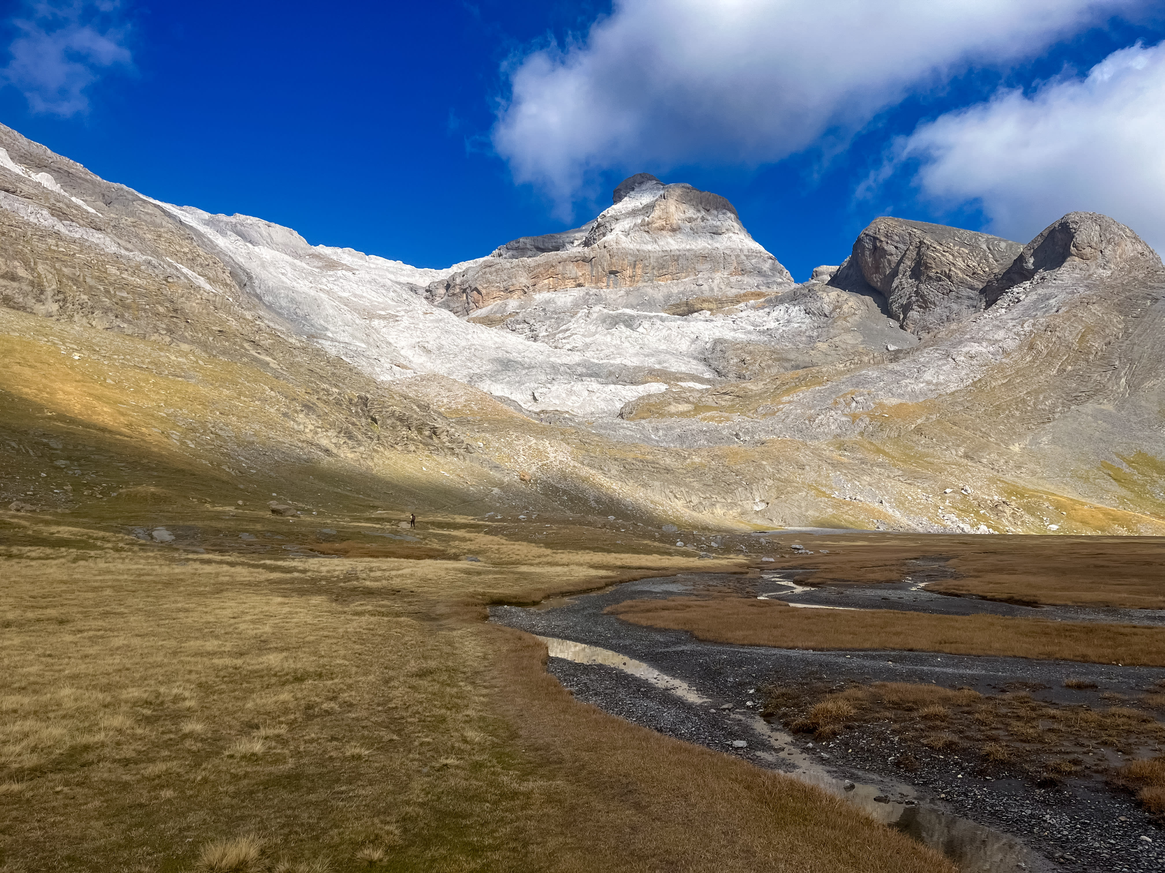 Image Ordesa Colorado pyrénéen, par la Vire des Fleurs et le Mont Perdu
