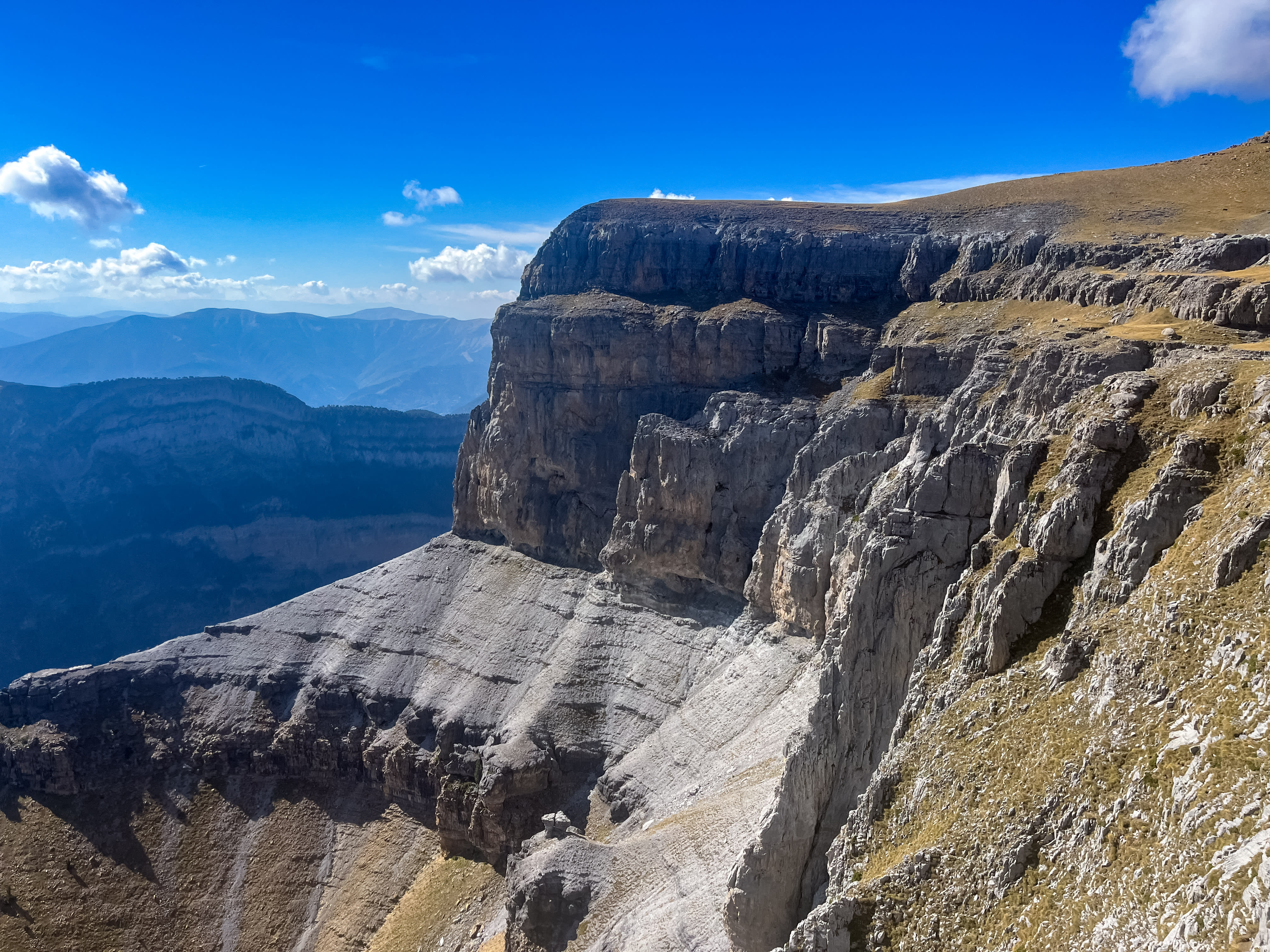 Image Ordesa Colorado pyrénéen, par la Vire des Fleurs et le Mont Perdu