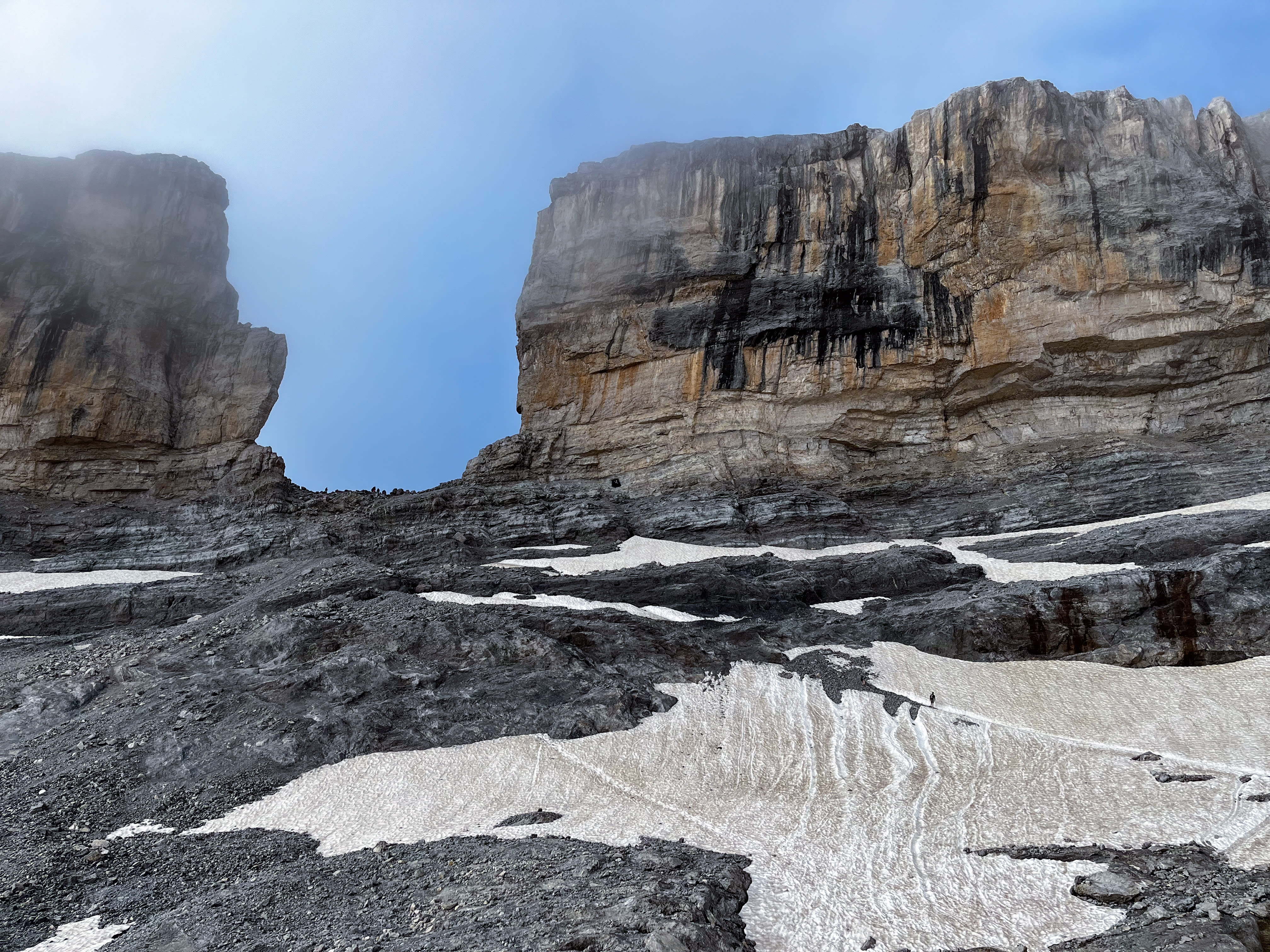 Image Ordesa Colorado pyrénéen, par la Vire des Fleurs et le Mont Perdu