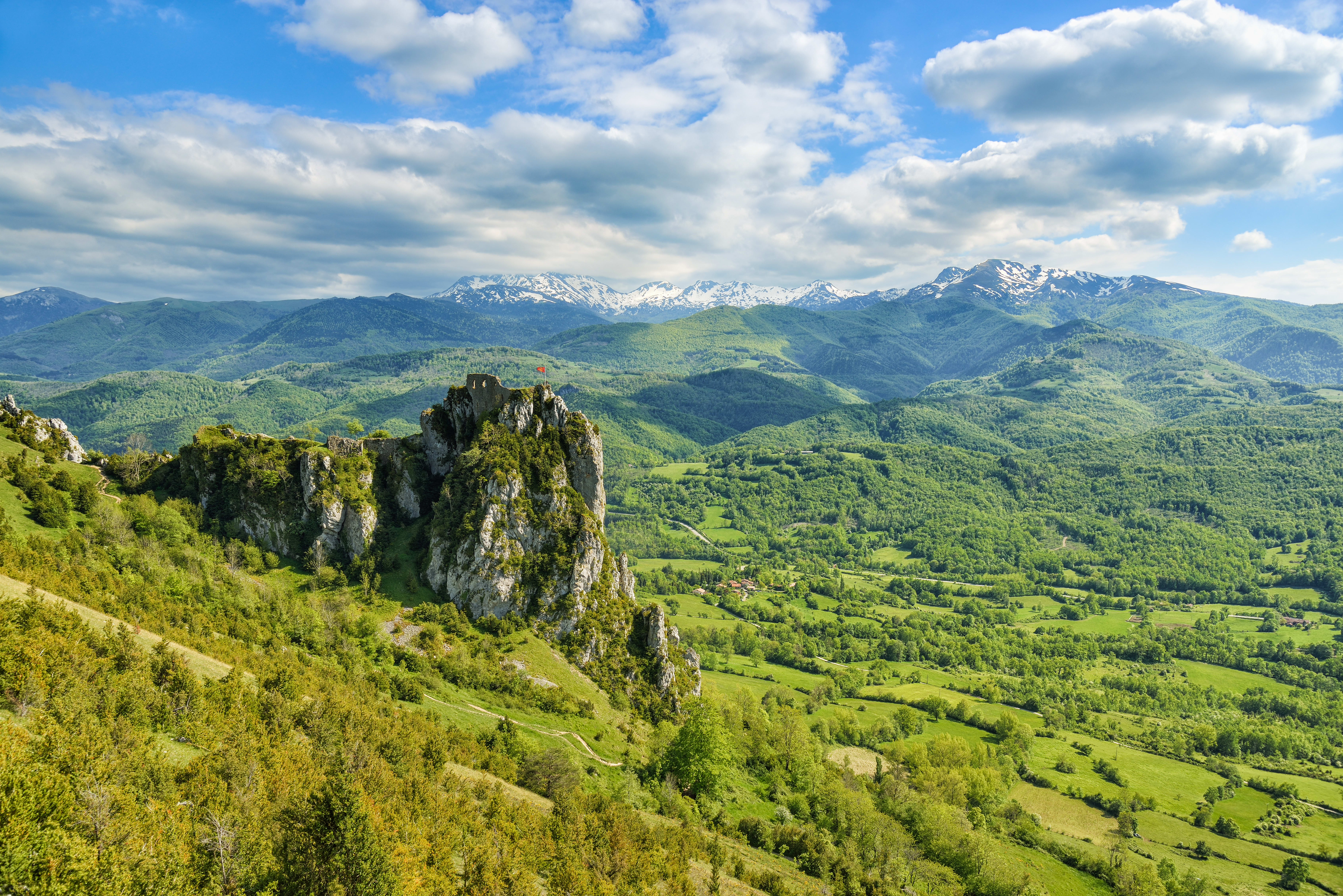 Image La traversée en itinérance du Sentier Cathare