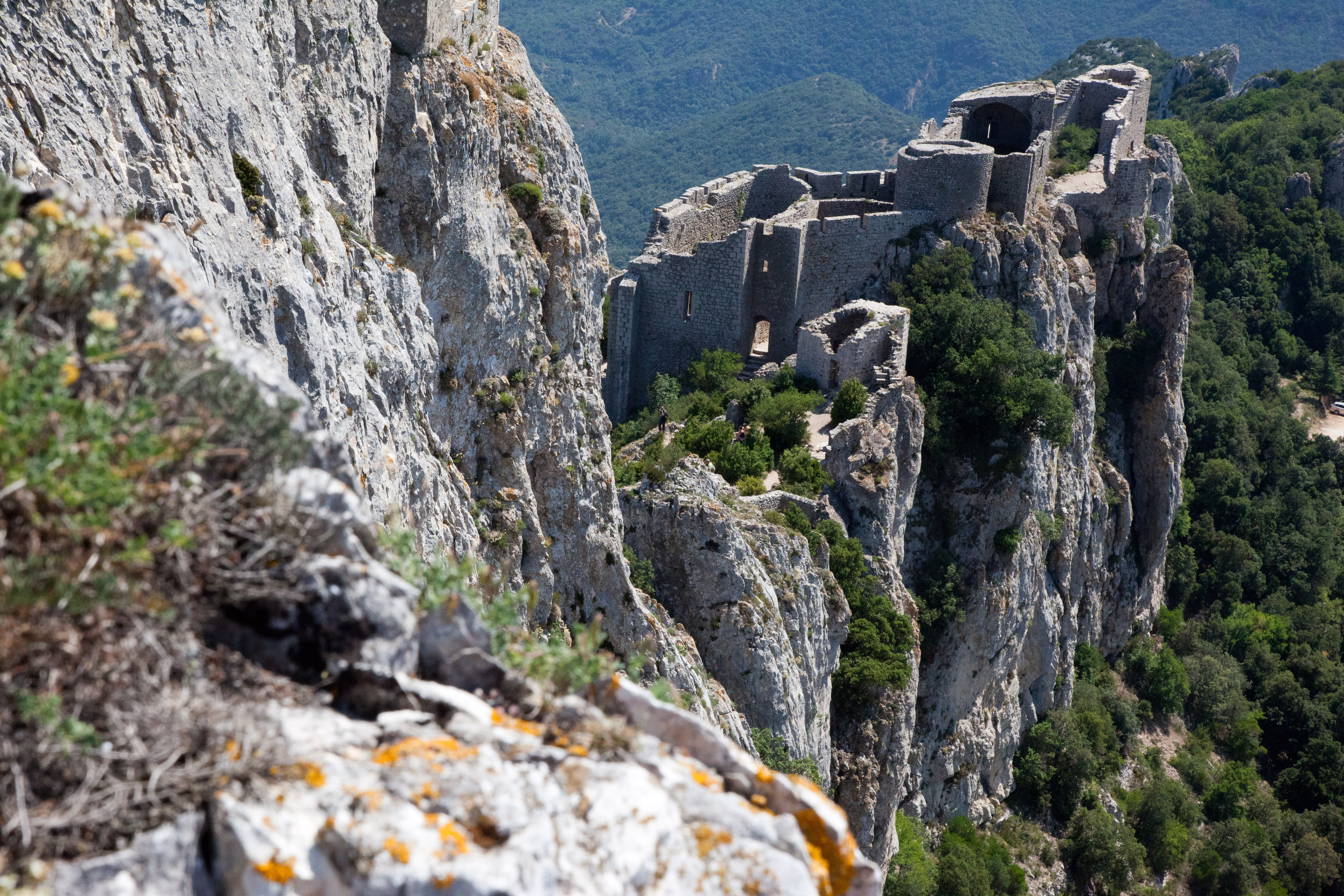 Image La traversée en itinérance du Sentier Cathare