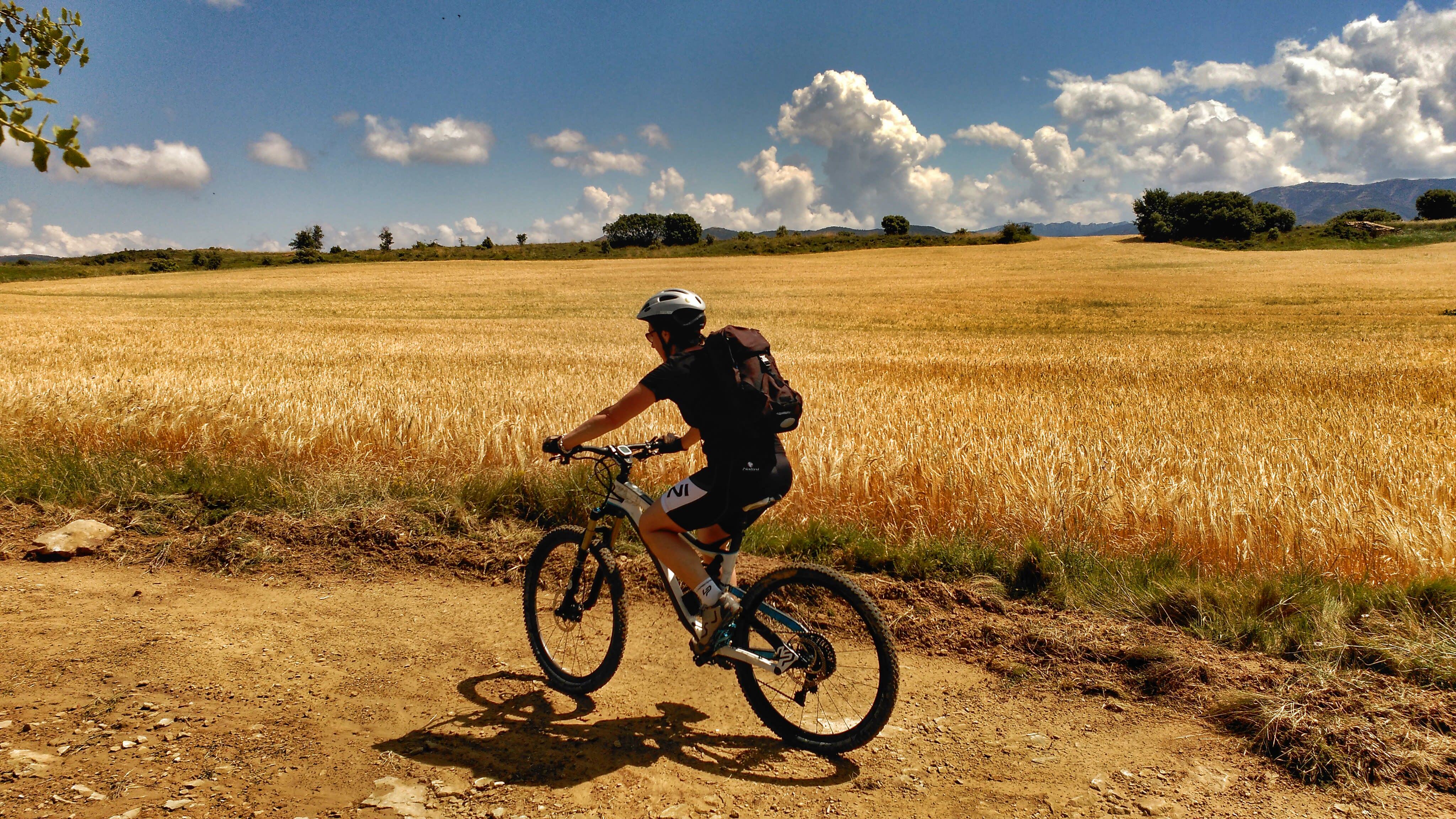 Image De St Jean Pied de Port à Santiago à vélo