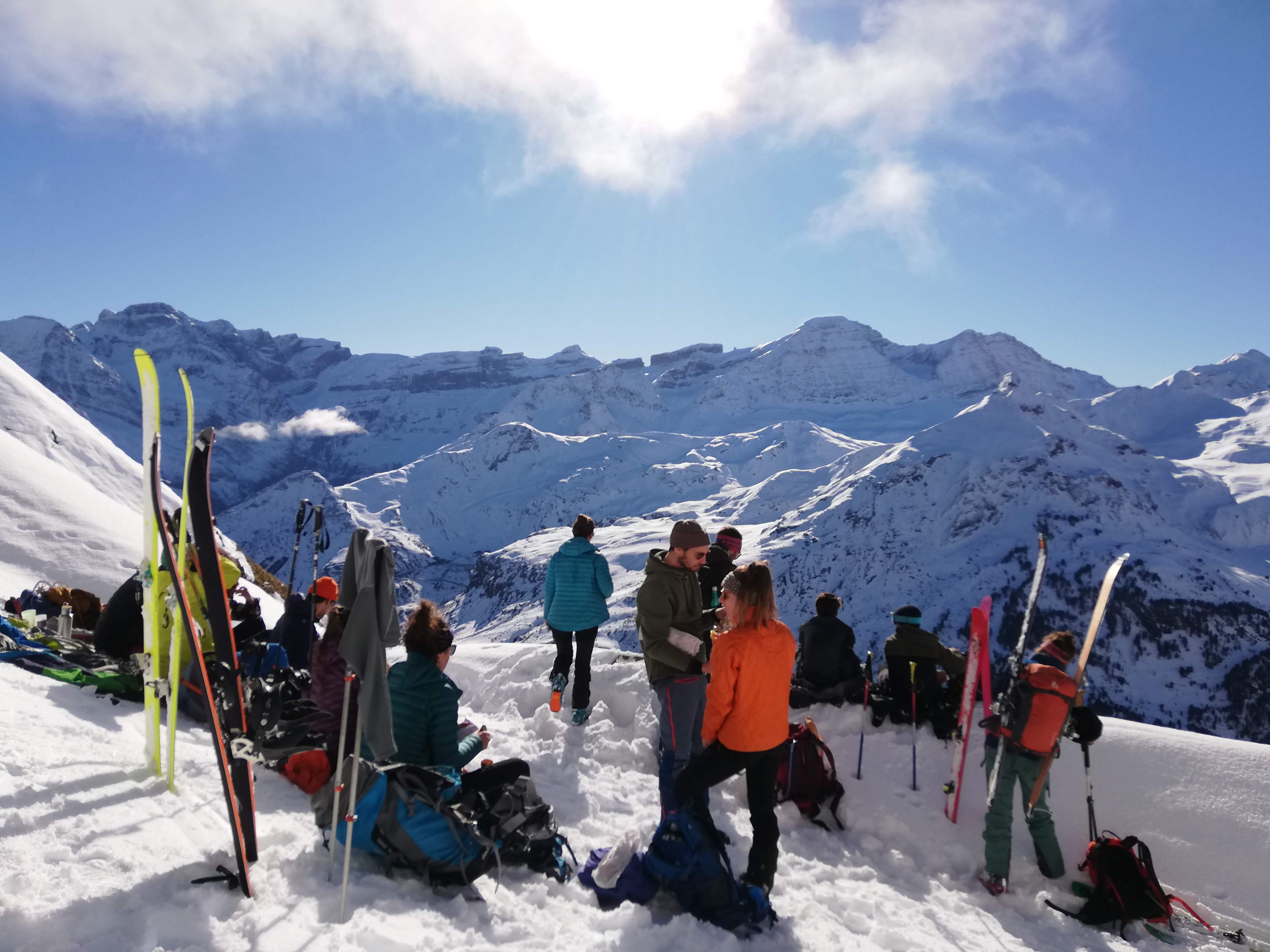 Image Ski de rando Gavarnie-Cauterets : sublime