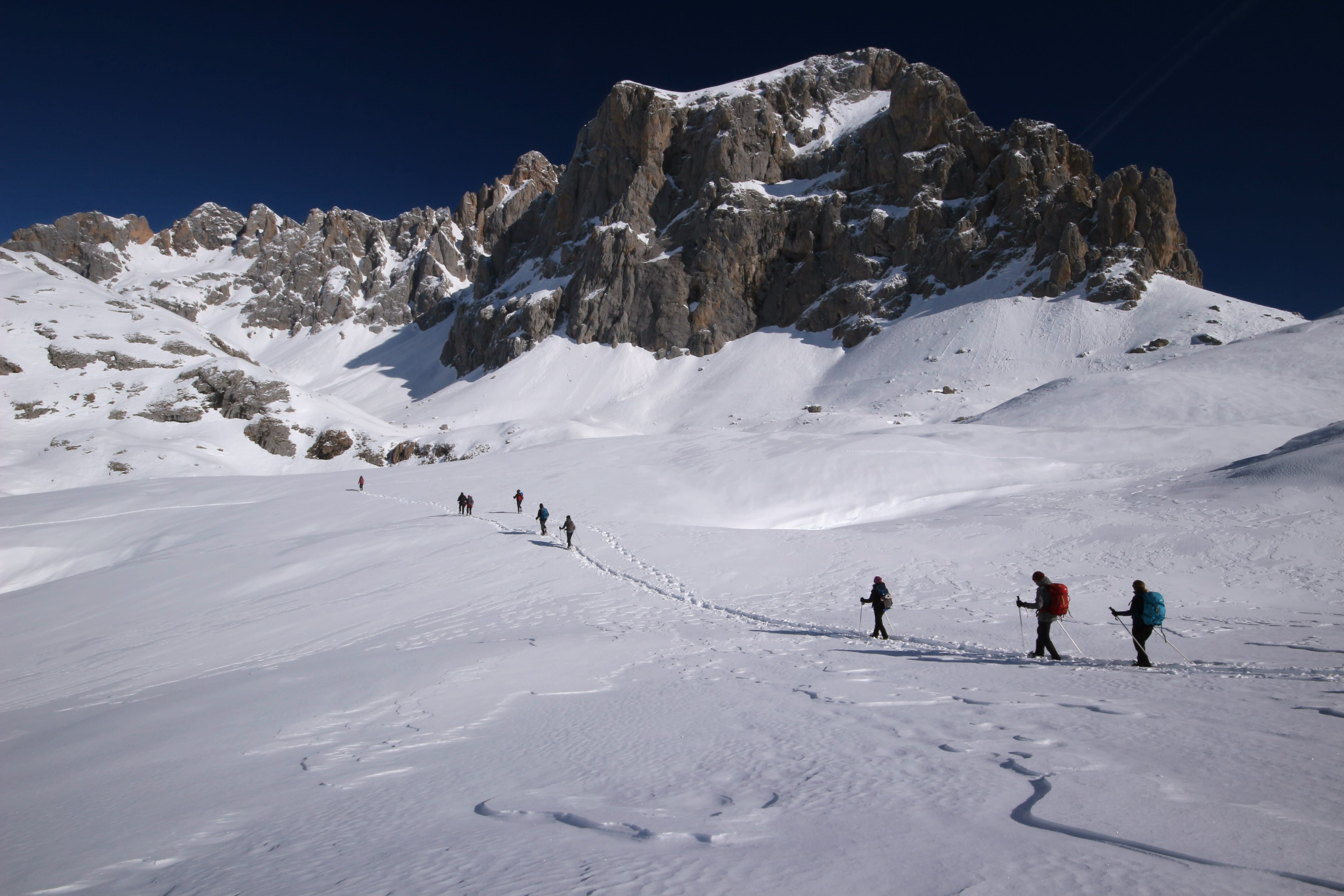 Voyage en raquette - Picos de Europa, raquettes dans les Asturies et la Cantabrie