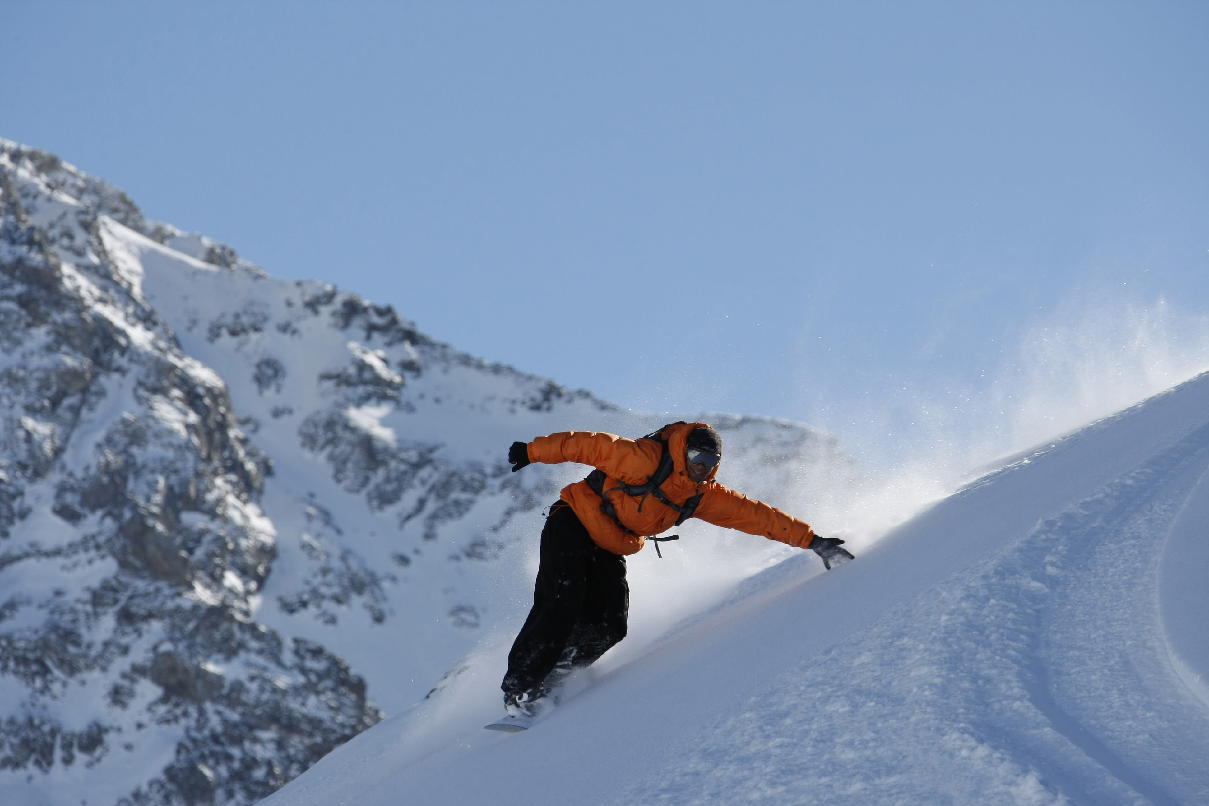 Snowboard fora de pista para experts - Fuga