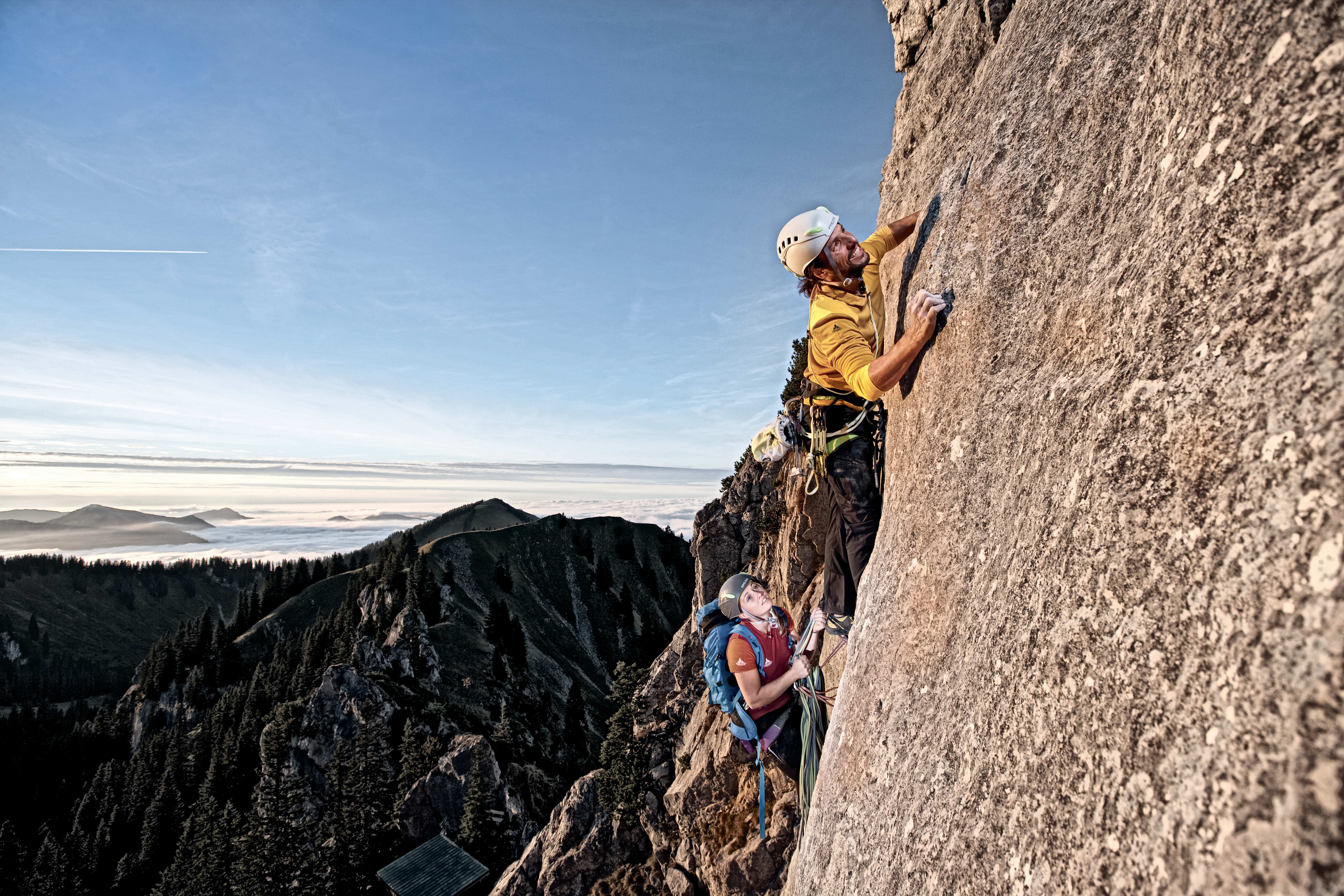 Campo de Escalada em Grandes Vias