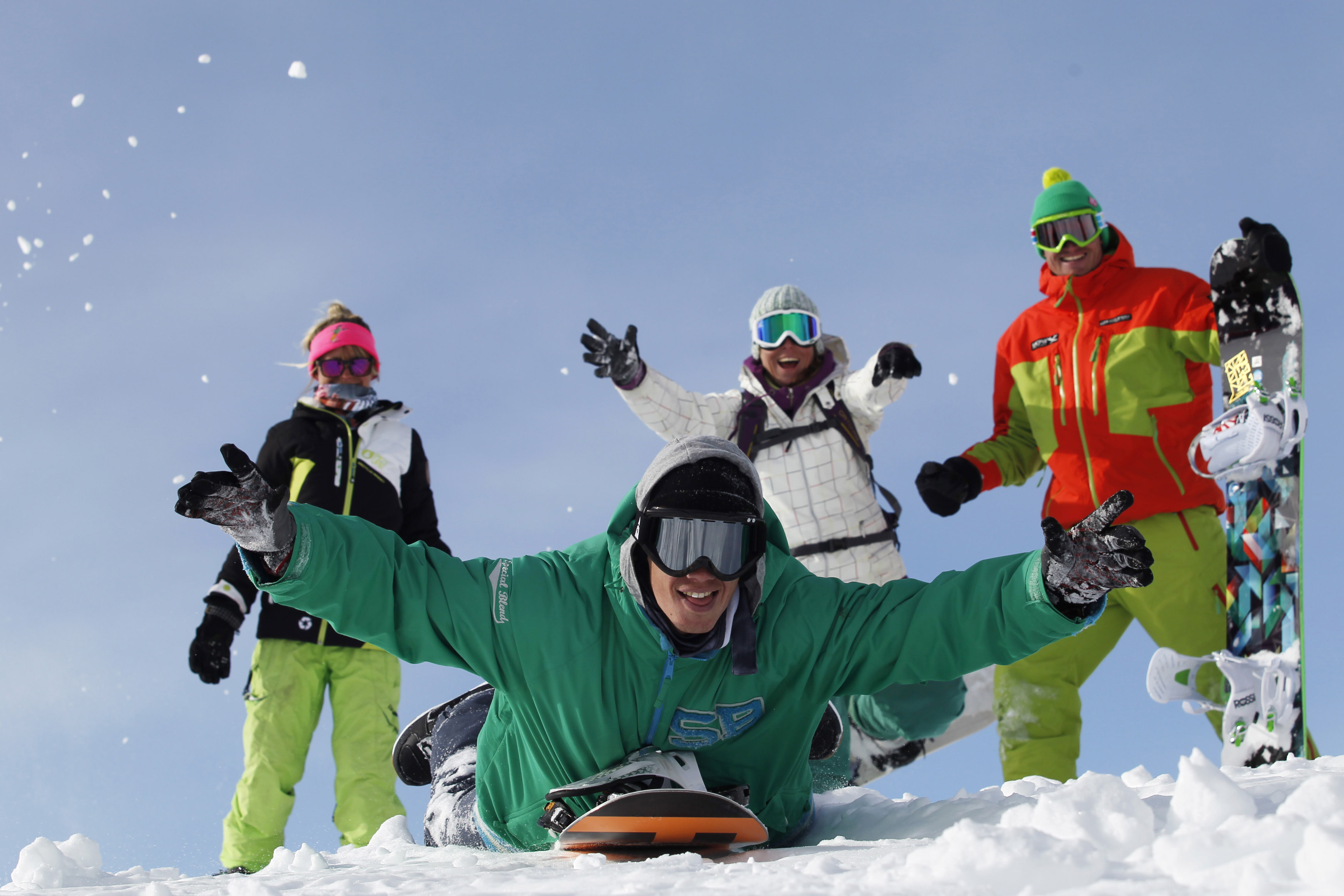 Pacote de snowboard Mi-temps