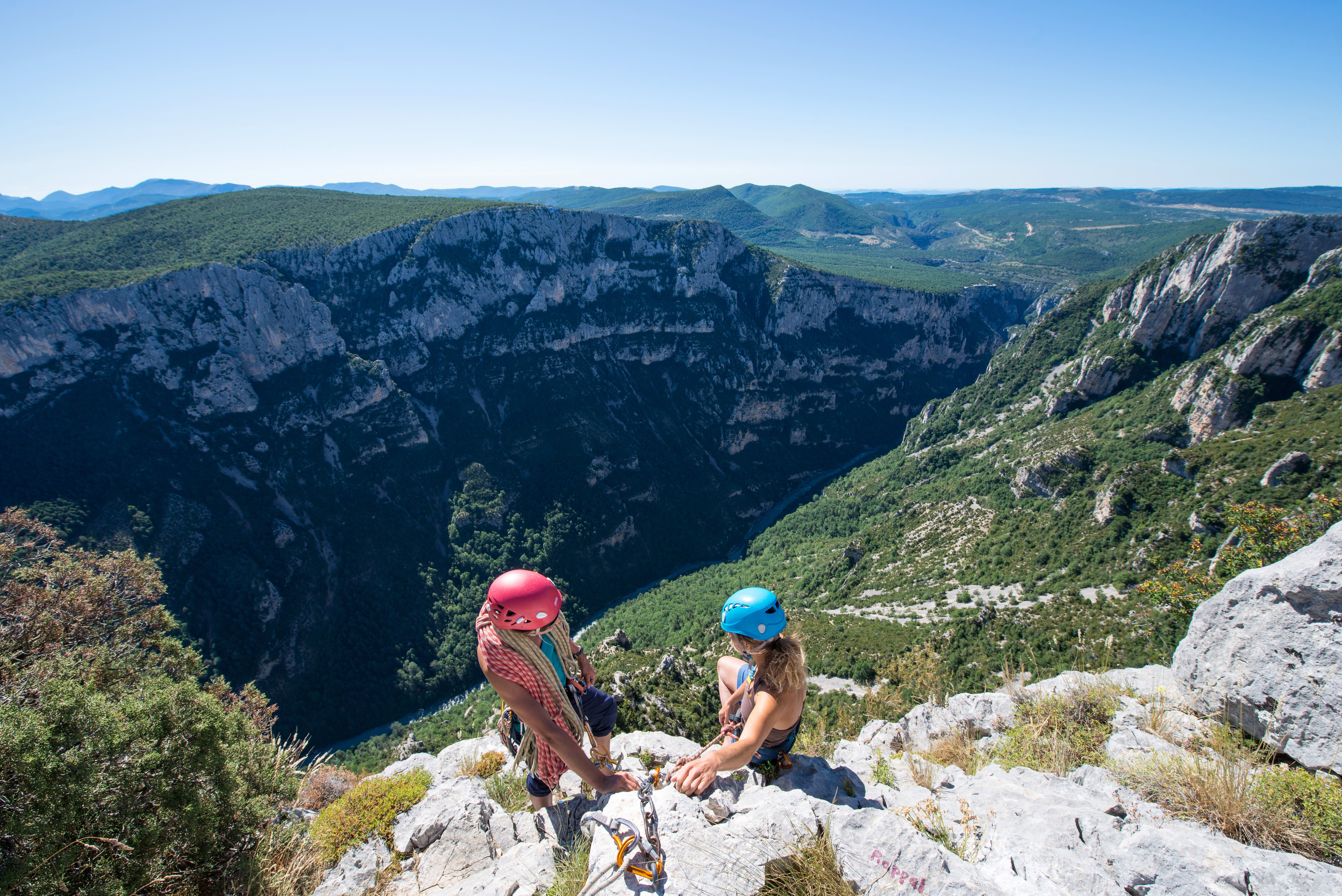 Escalada de Grandes Vias - Iniciação