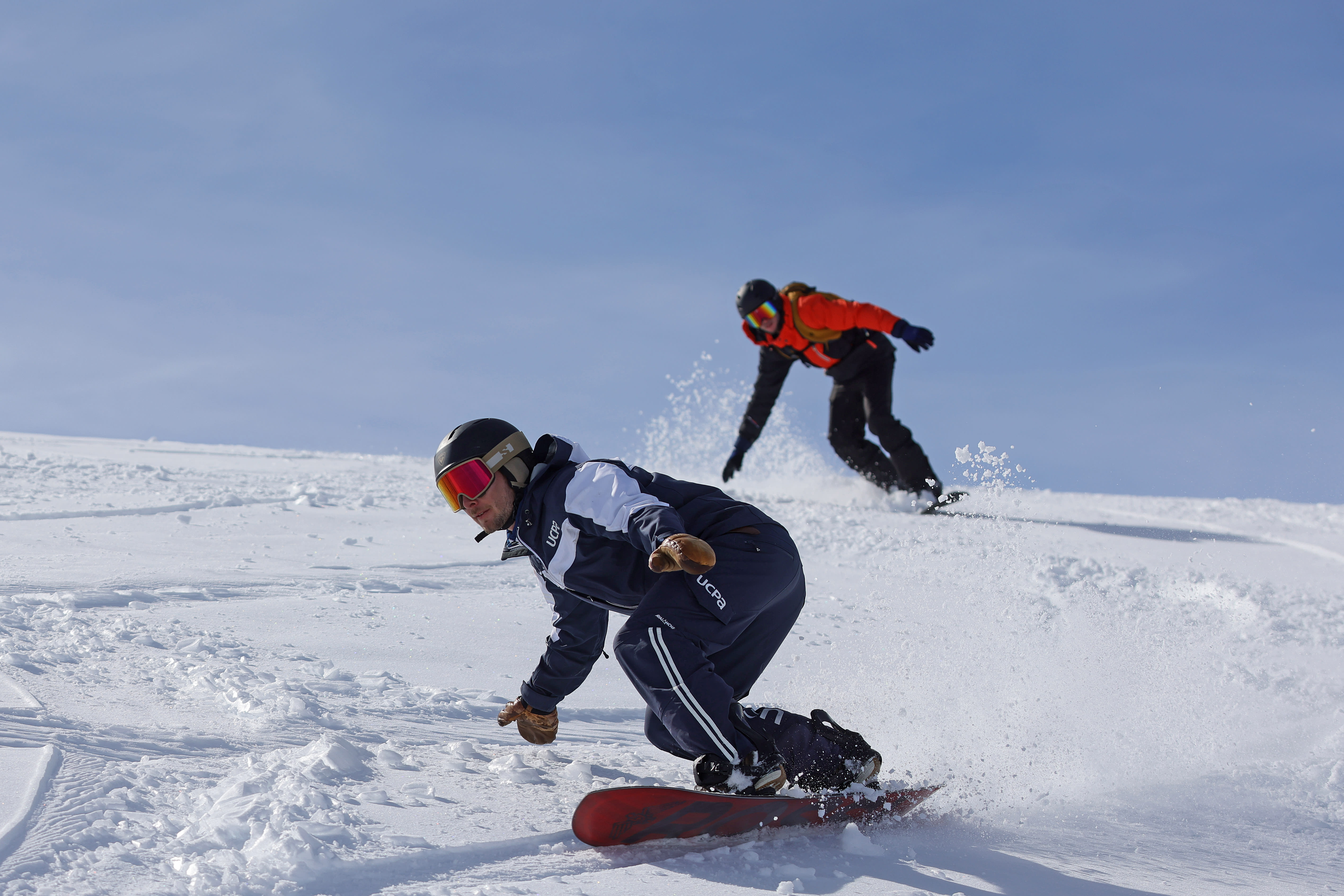 Treino de Snowboard na Vale de Chamonix