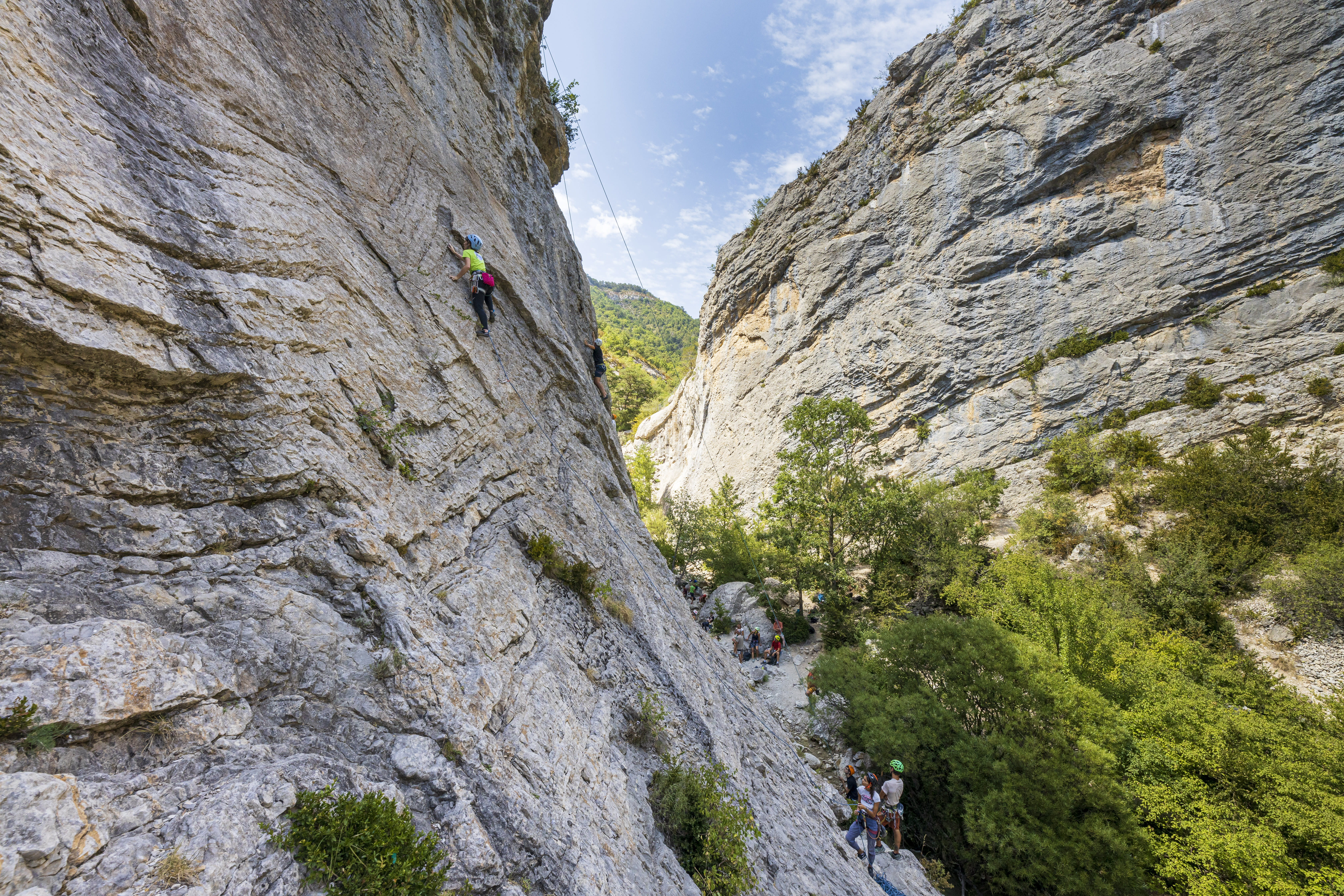 Break 3 jours Escalade Initiation grandes voies
