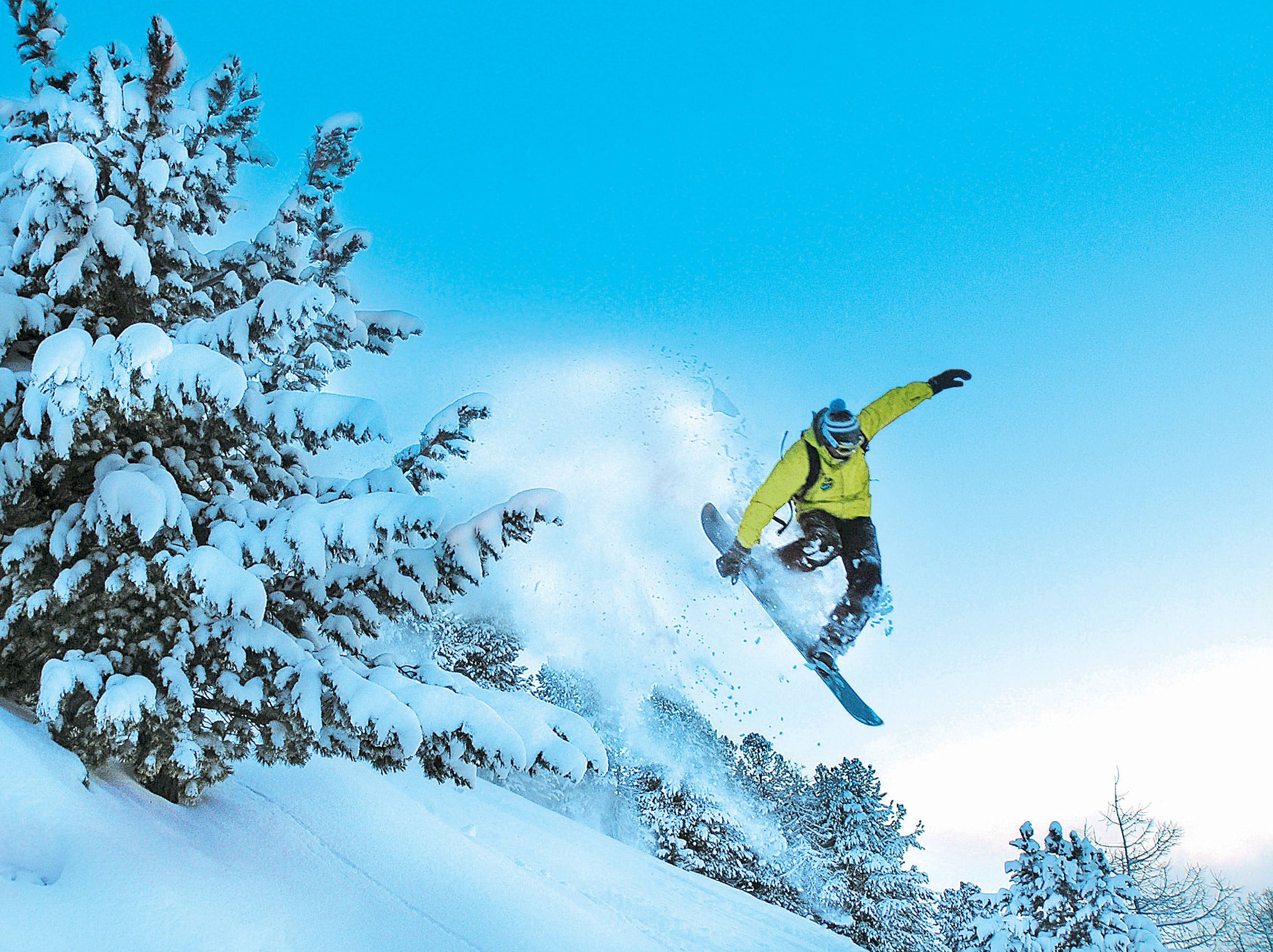 Snowboard hors-piste expert