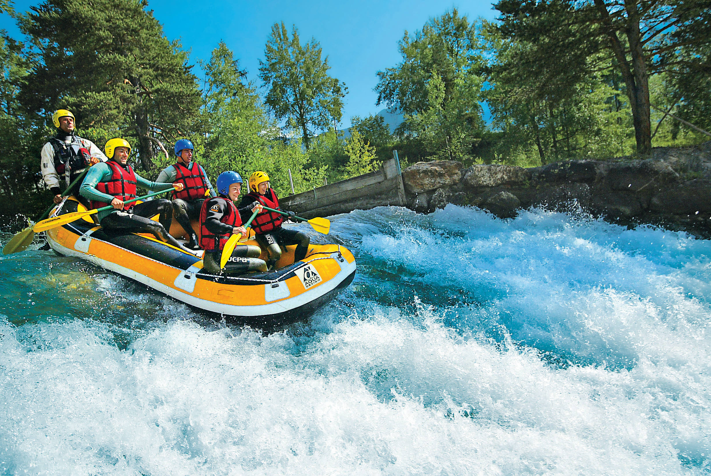 Eaux vives et rafting découverte