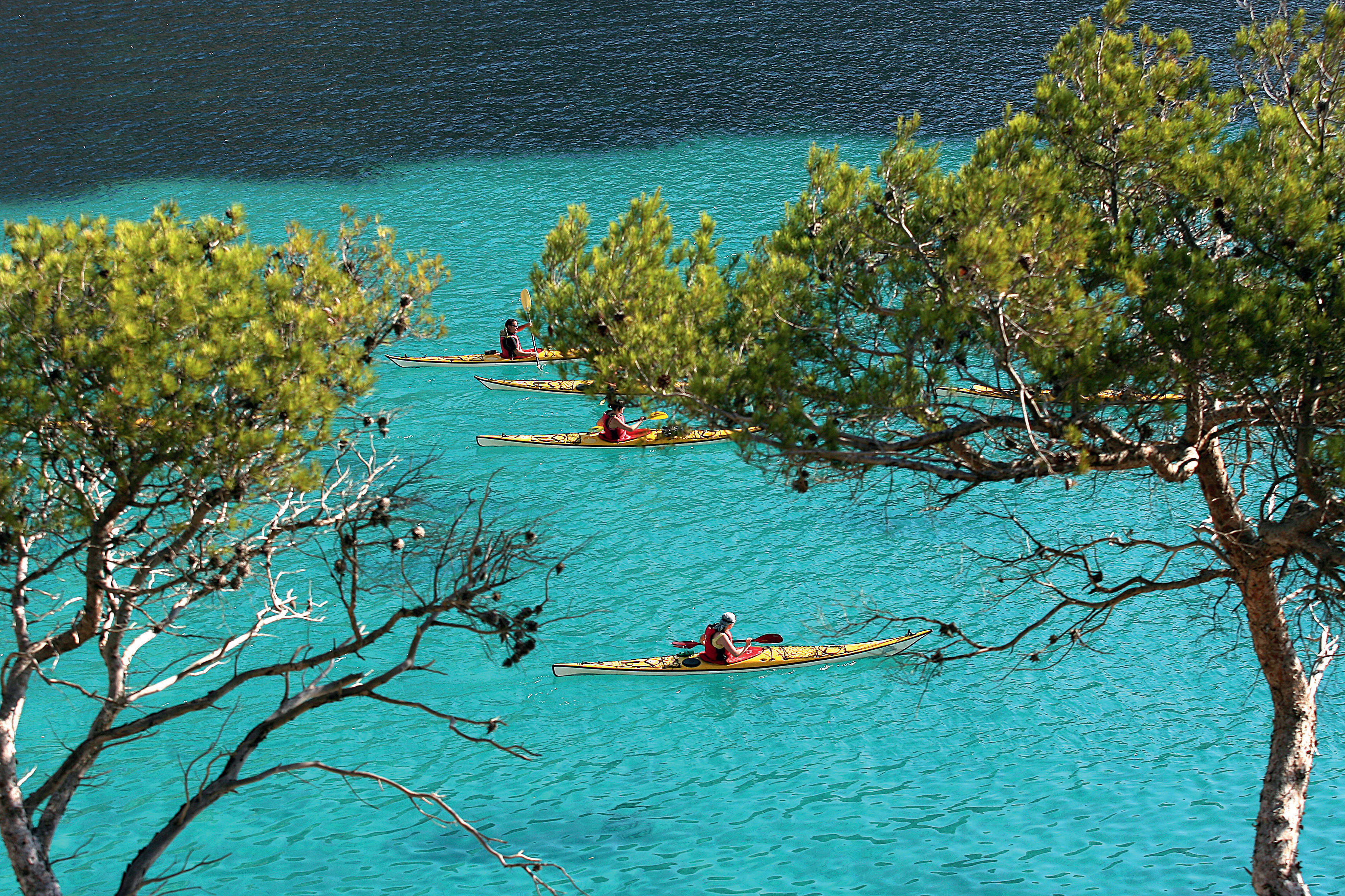 Break 4 jours / 4 nuits  Découverte des calanques en Kayak de mer