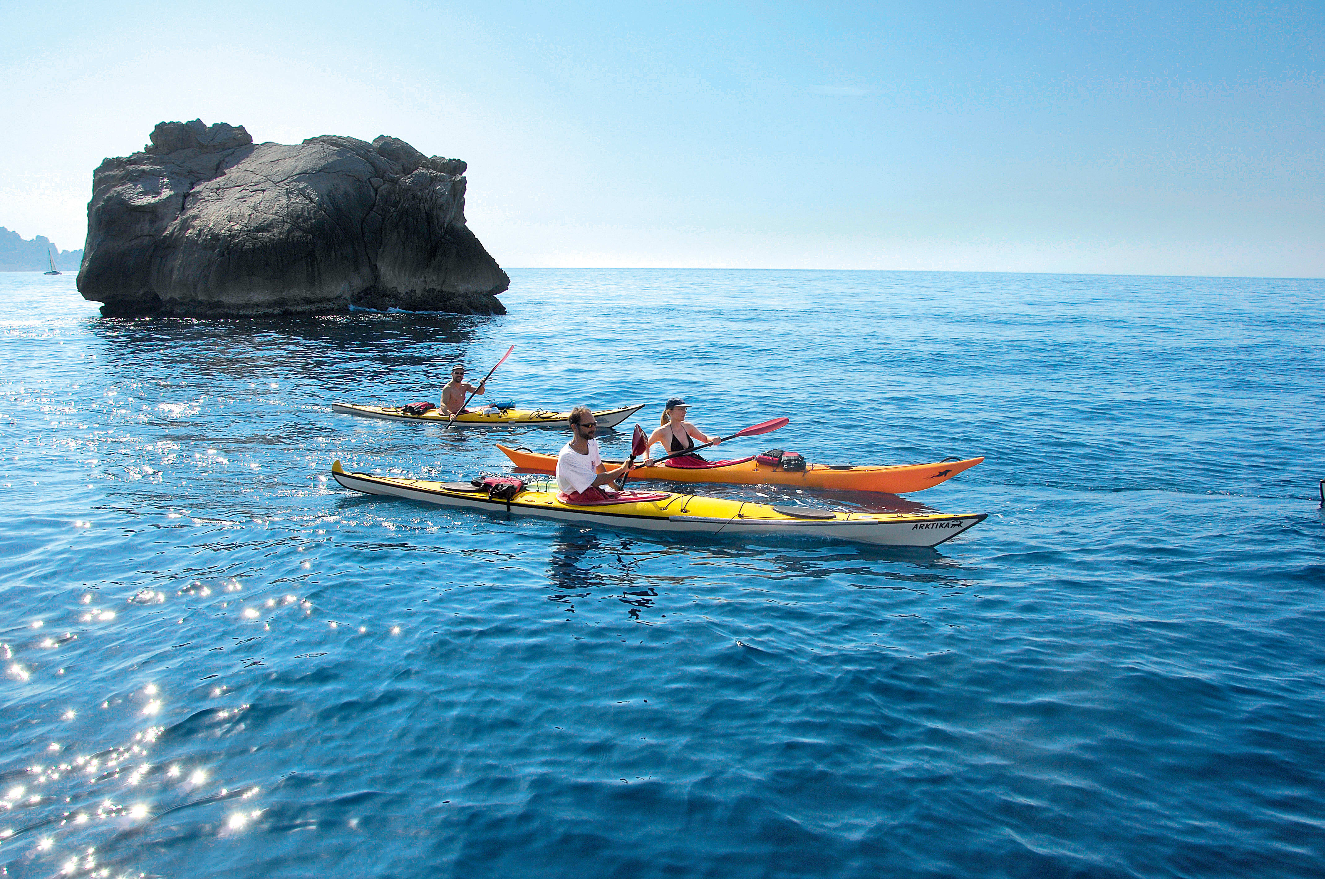 Les calanques en kayak de mer en 5 jours