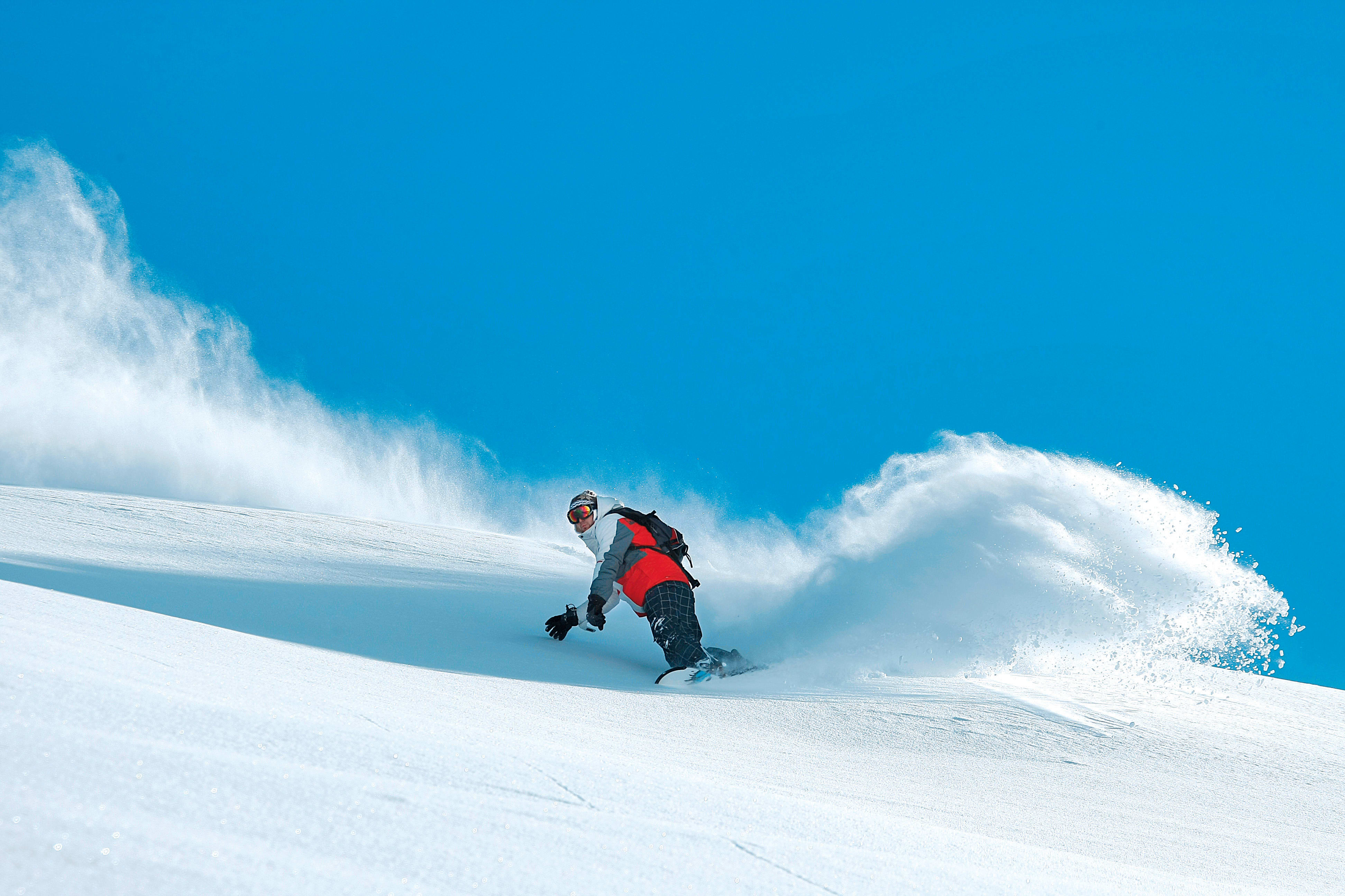 Snowboard hors-piste expert