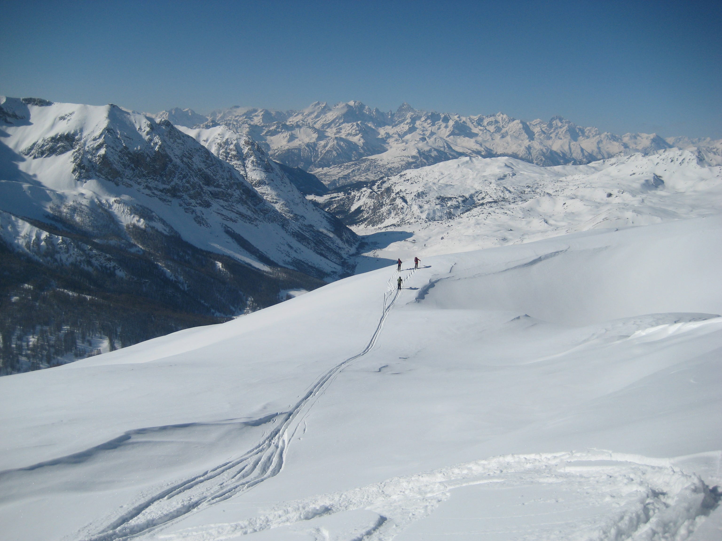 Ski de rando dans le Queyras, en route vers l'autonomie