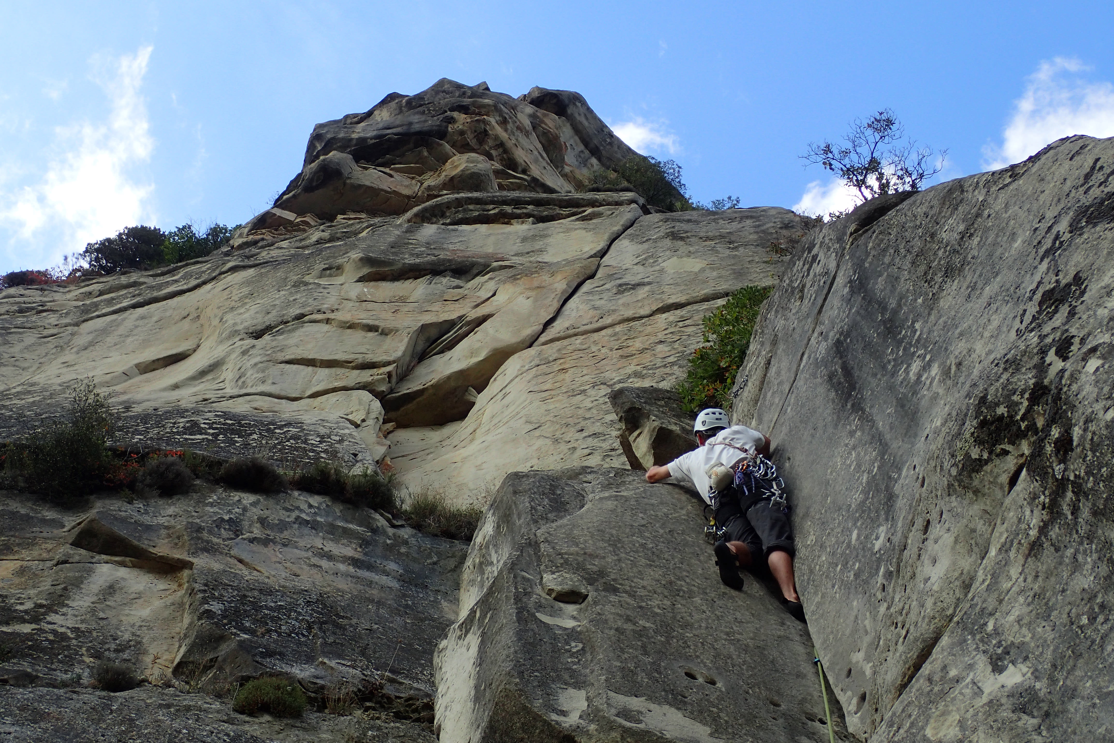 Camp Escalade falaise