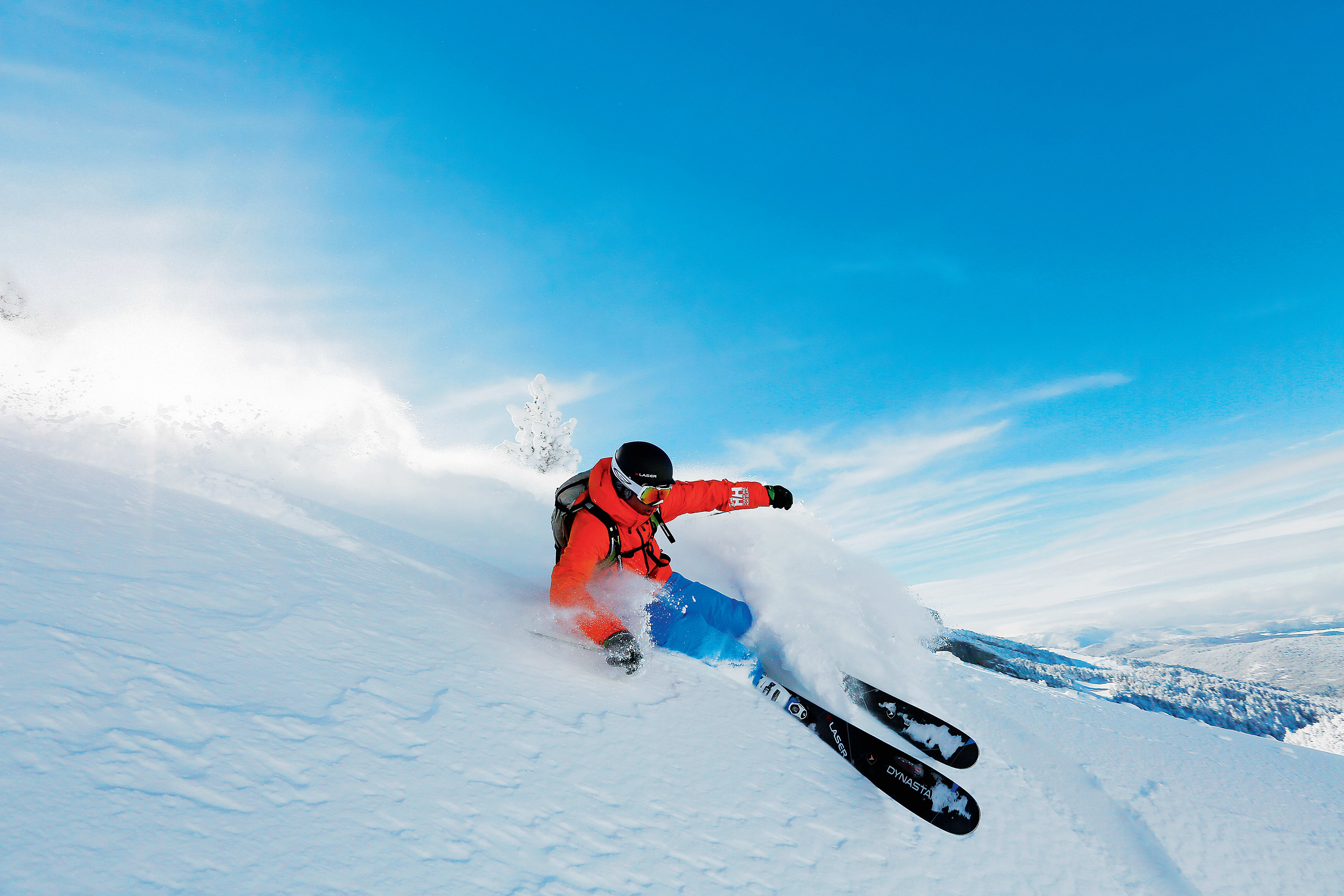 Ski hors-piste expert pentes raides