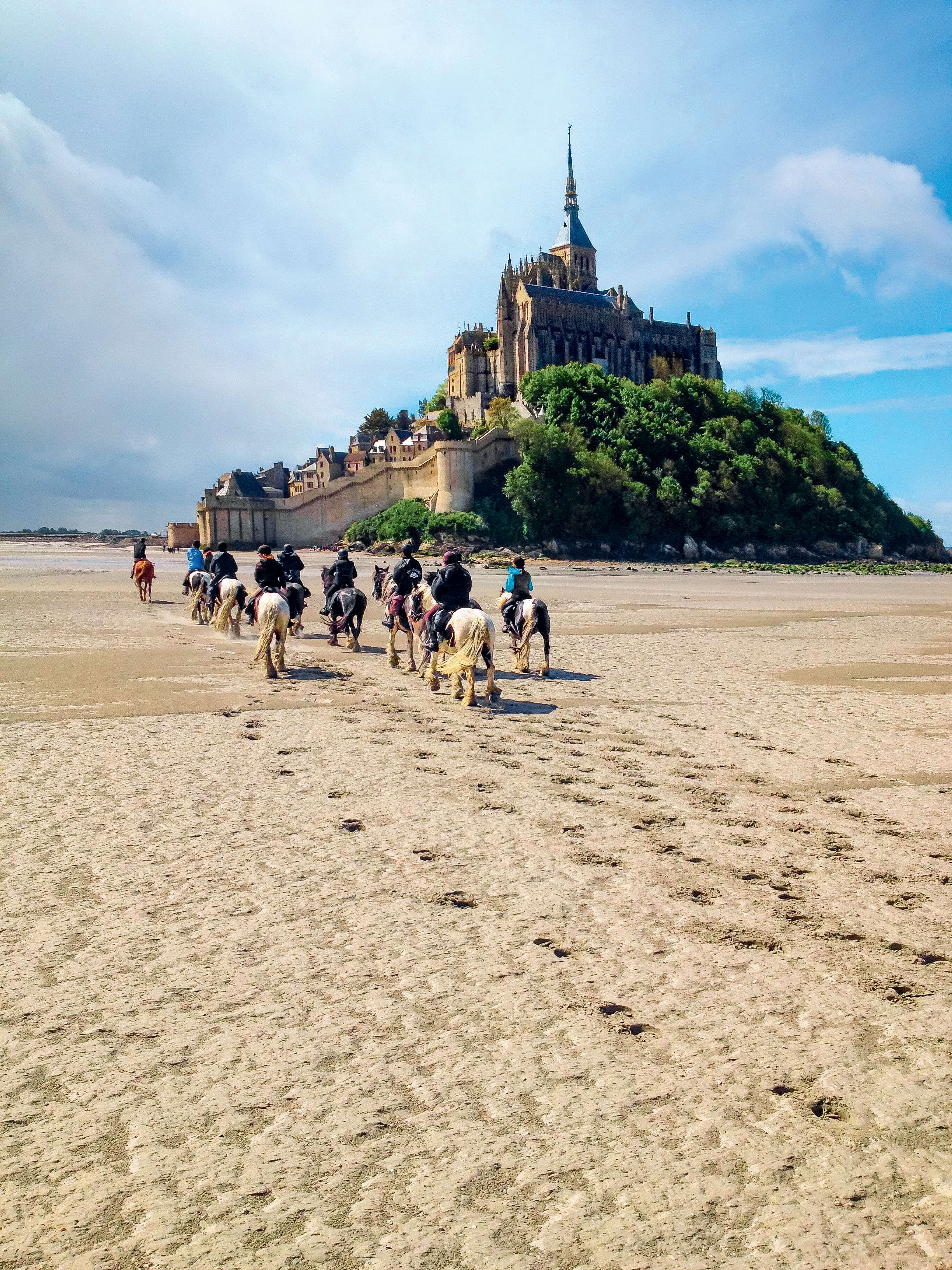 Chevauchée mythique au Mont Saint Michel version 4 jours